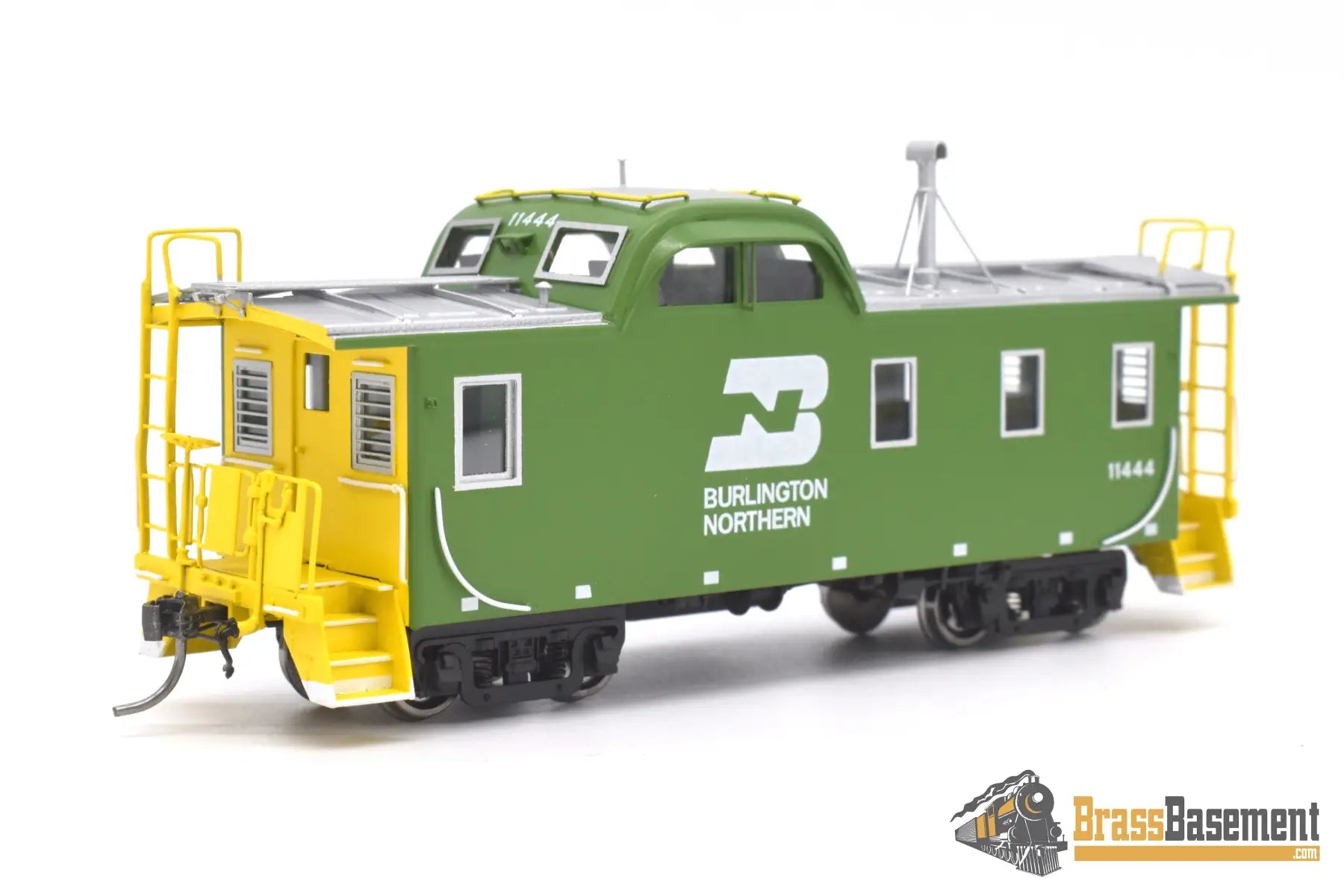 Ho Brass - Dp - 4380.1 Division Point Burlington Northern Bn #11444 Ex Gn X310 Green! New Caboose