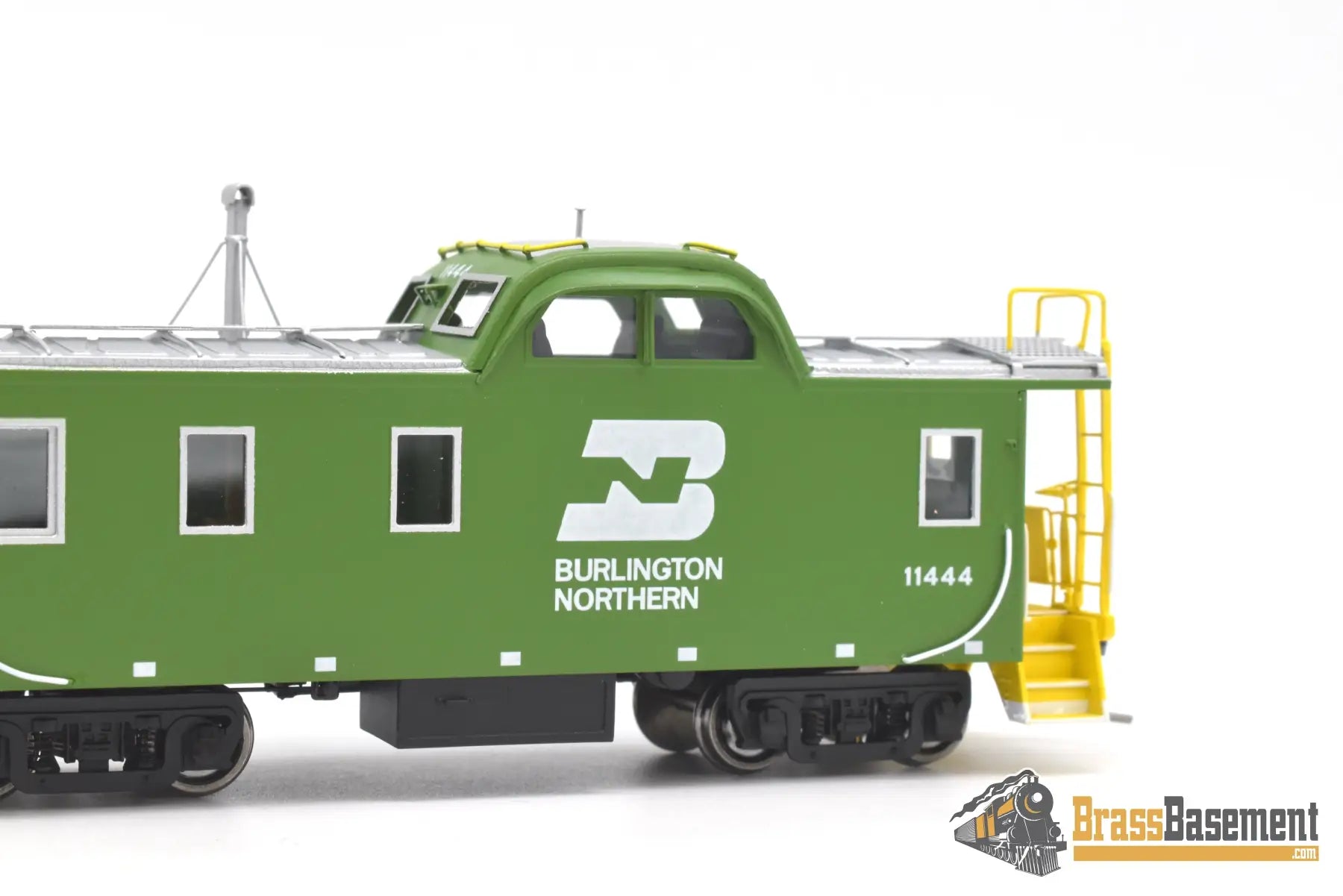 Ho Brass - Dp - 4380.1 Division Point Burlington Northern Bn #11444 Ex Gn X310 Green! New Caboose