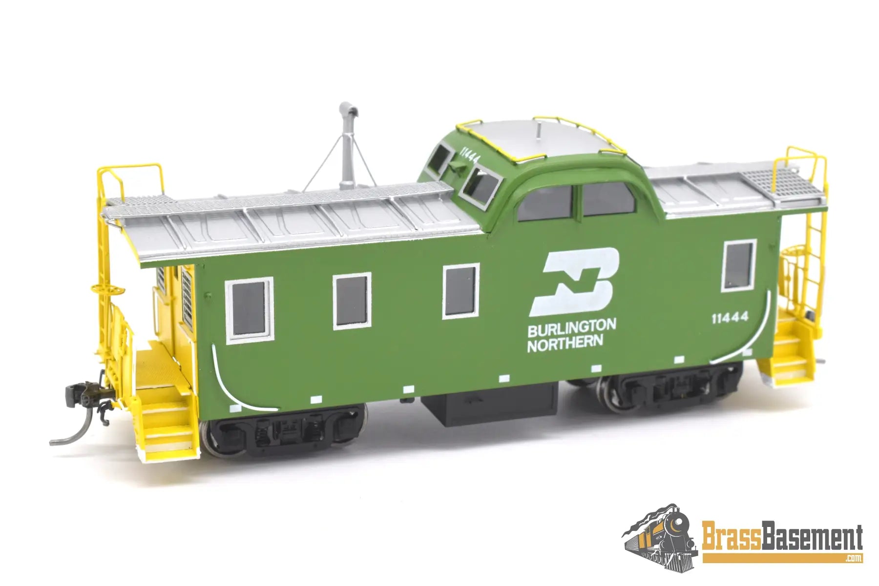 Ho Brass - Dp - 4380.1 Division Point Burlington Northern Bn #11444 Ex Gn X310 Green! New Caboose