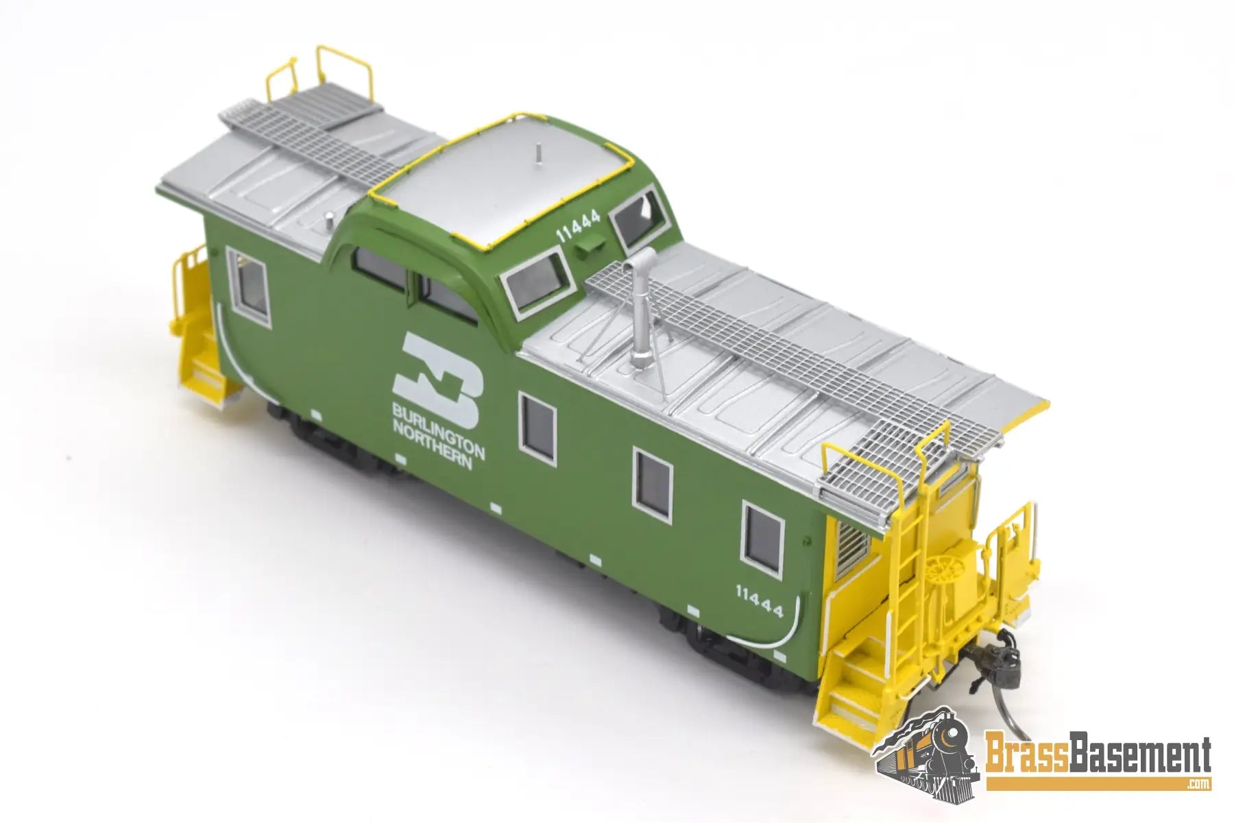 Ho Brass - Dp - 4380.1 Division Point Burlington Northern Bn #11444 Ex Gn X310 Green! New Caboose