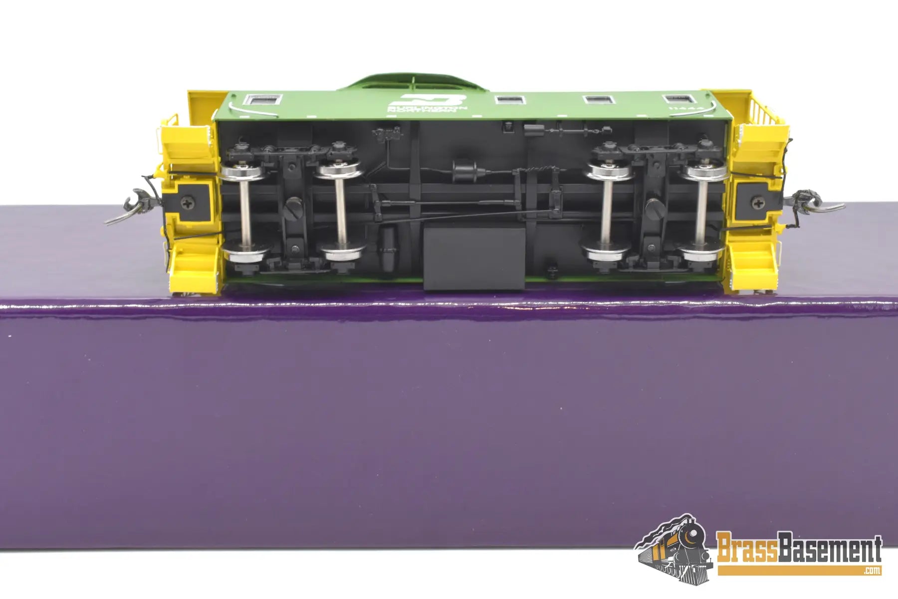 Ho Brass - Dp - 4380.1 Division Point Burlington Northern Bn #11444 Ex Gn X310 Green! New Caboose
