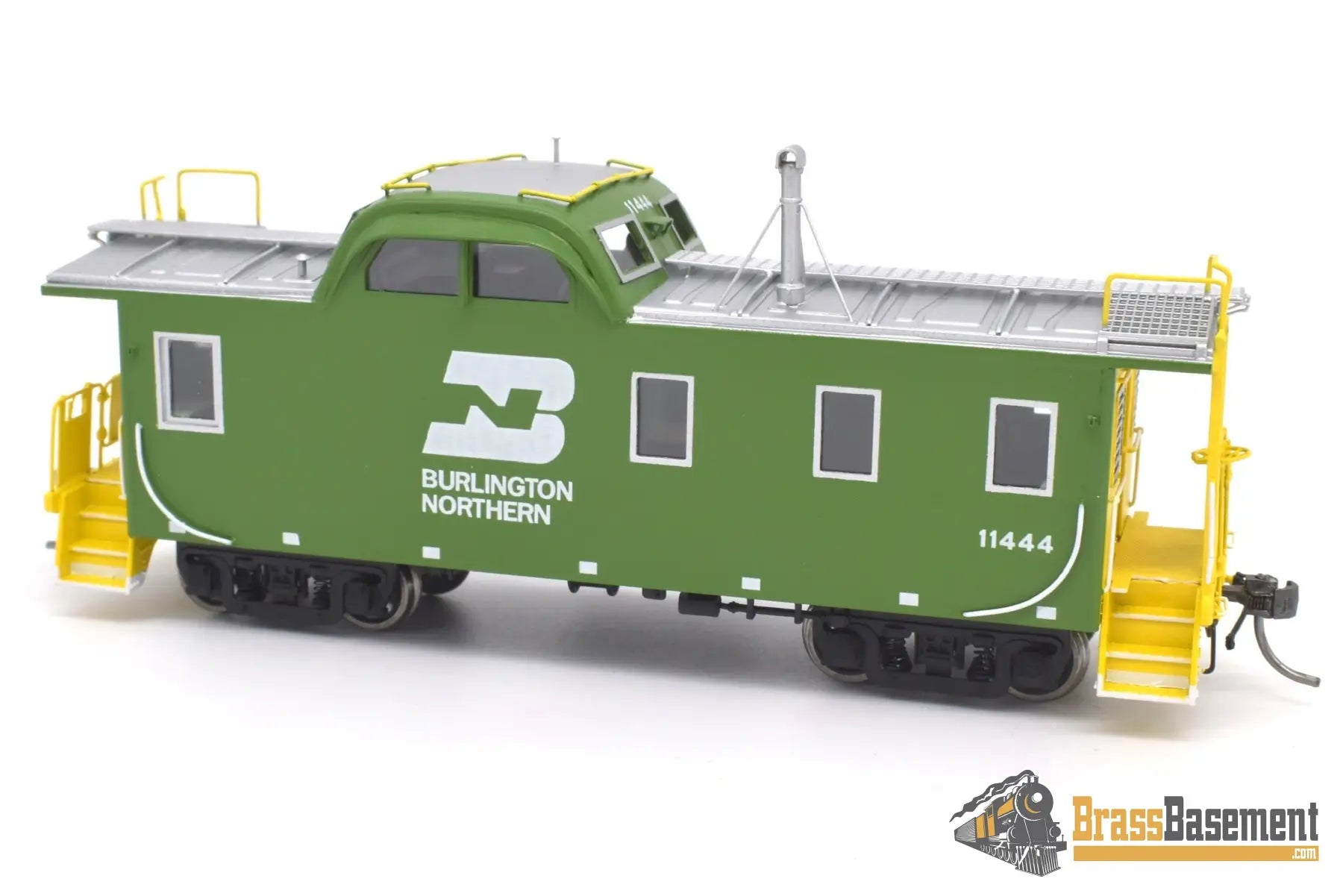 Ho Brass - Dp - 4380.1 Division Point Burlington Northern Bn #11444 Ex Gn X310 Green! New Caboose