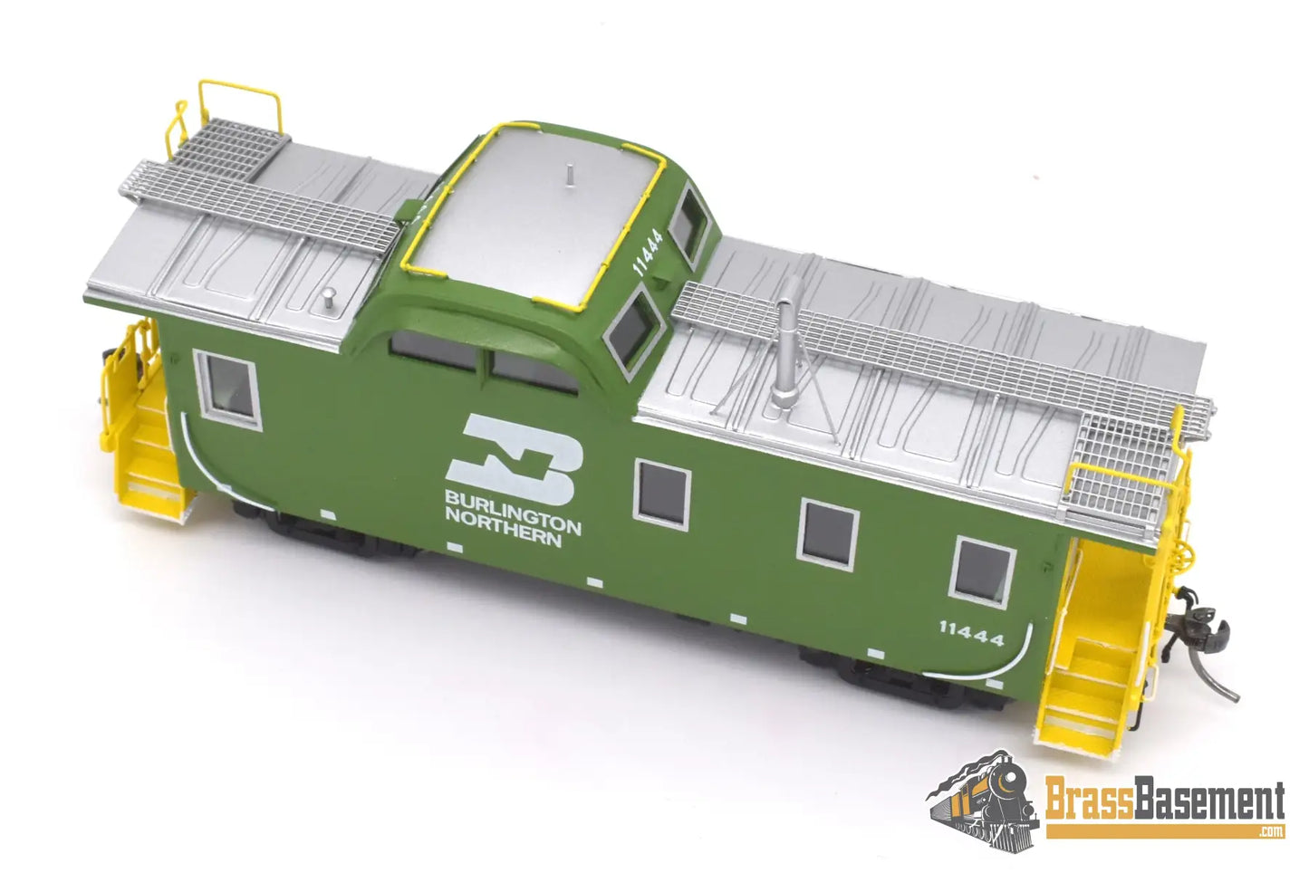 Ho Brass - Dp - 4380.1 Division Point Burlington Northern Bn #11444 Ex Gn X310 Green! New Caboose
