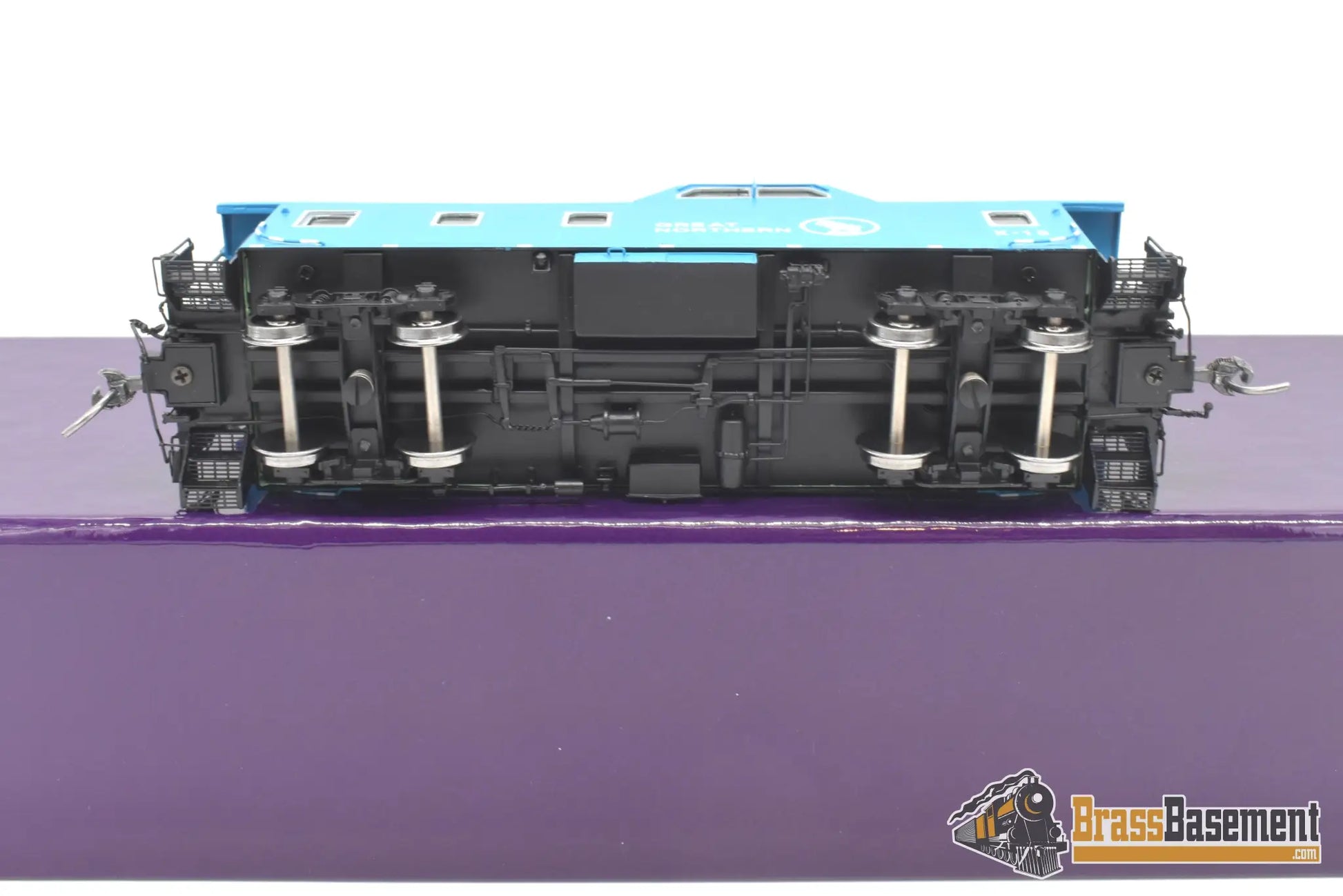 Ho Brass - Dp - 4381.20 Division Point Great Northern Gn X13 Streamlined Caboose Big Sky Blue New