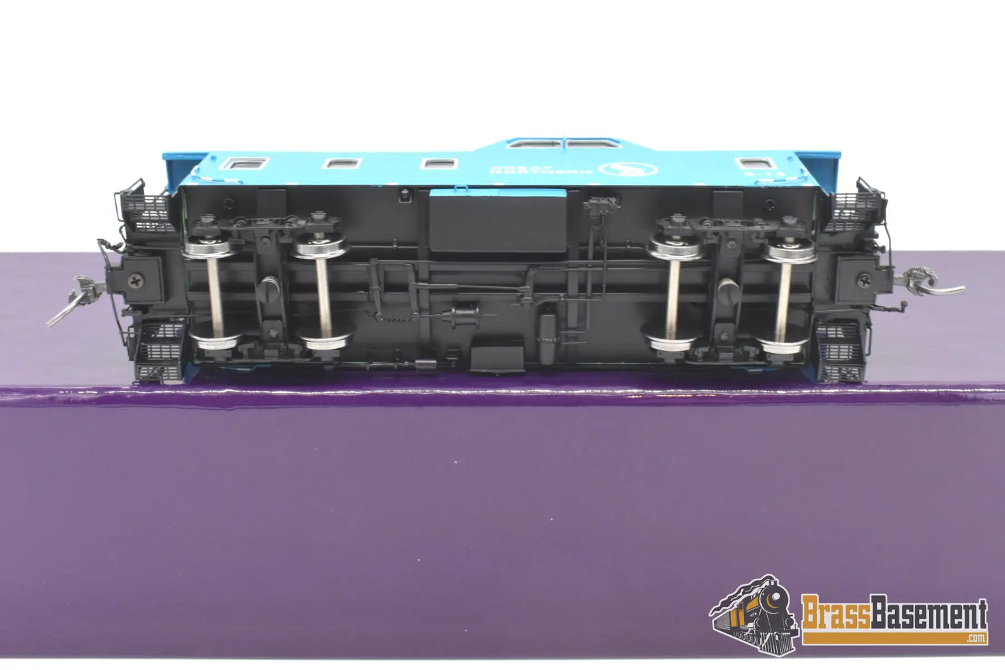 Ho Brass - Dp - 4381.20 Division Point Great Northern Gn X13 Streamlined Caboose Big Sky Blue New