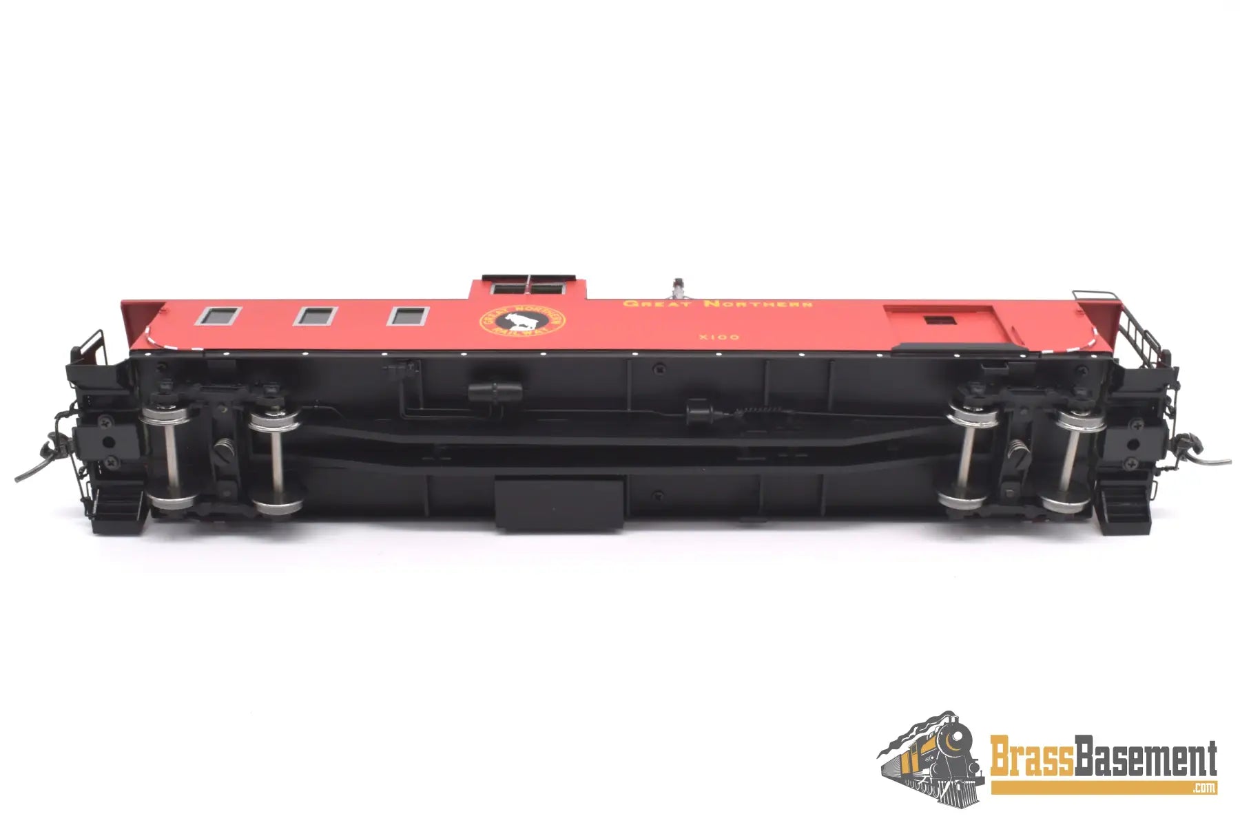 Ho Brass - Dp - 4384.00 Division Point Great Northern Gn ‘Hutch’ Baggage - Caboose X100 New Caboose
