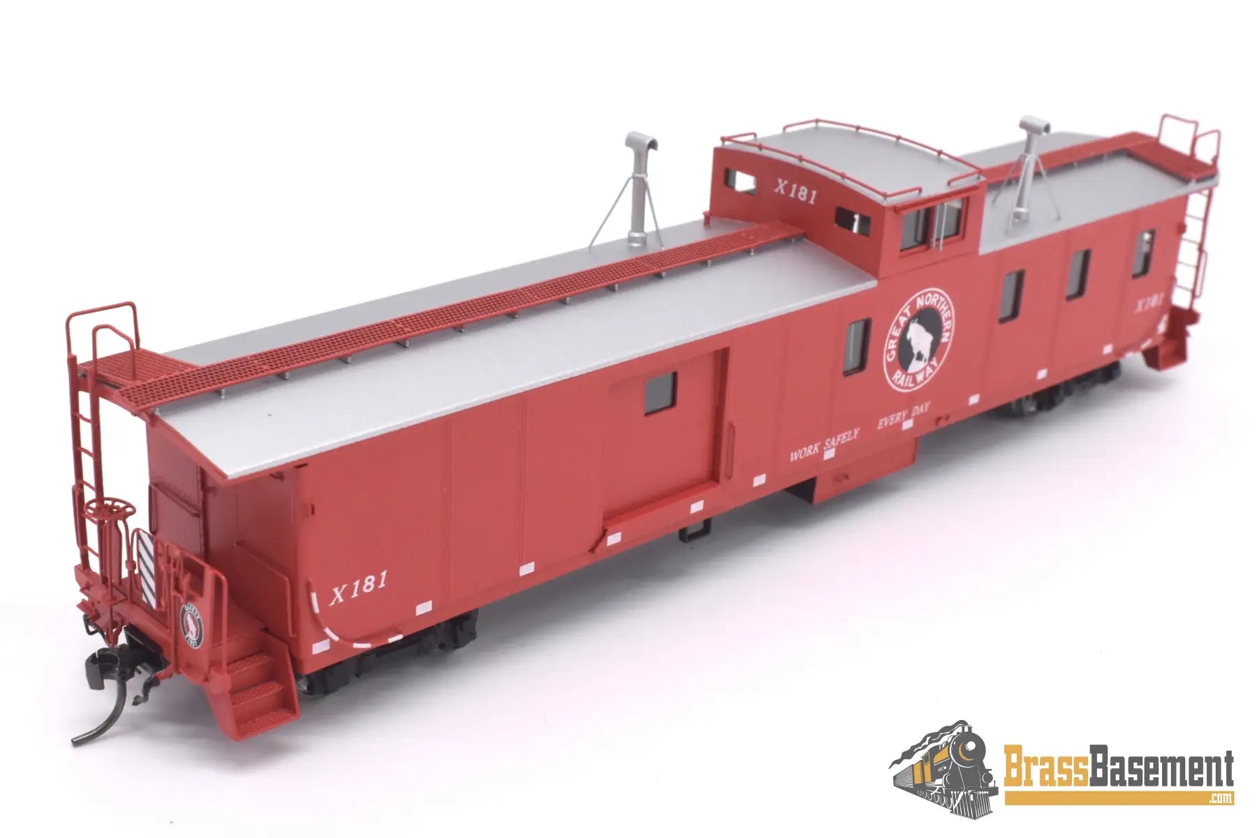 Ho Brass - Dp - 4385.00 Division Point Great Northern Gn ‘Hutch’ Baggage - Caboose New Caboose