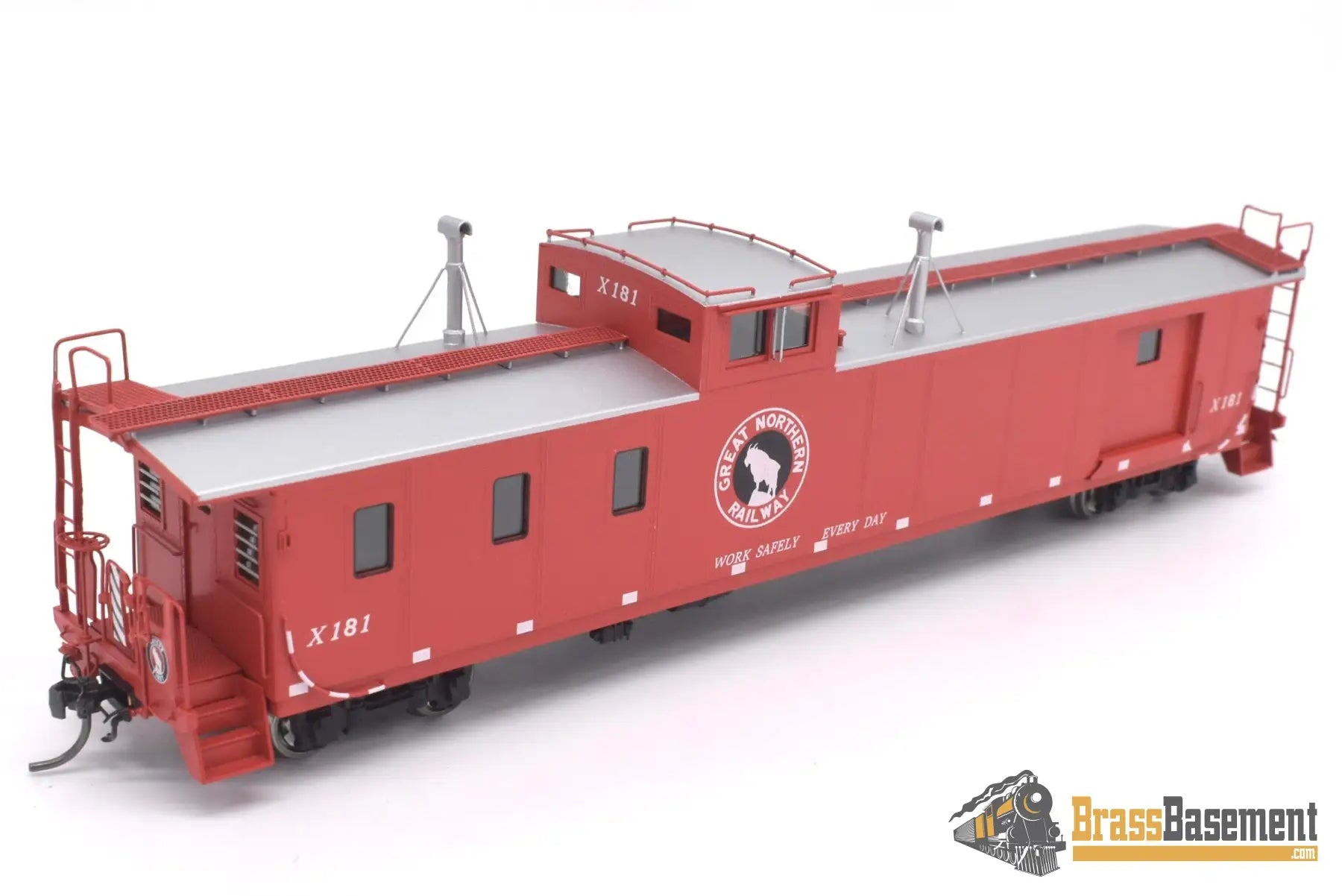 Ho Brass - Dp - 4385.00 Division Point Great Northern Gn ‘Hutch’ Baggage - Caboose New Caboose
