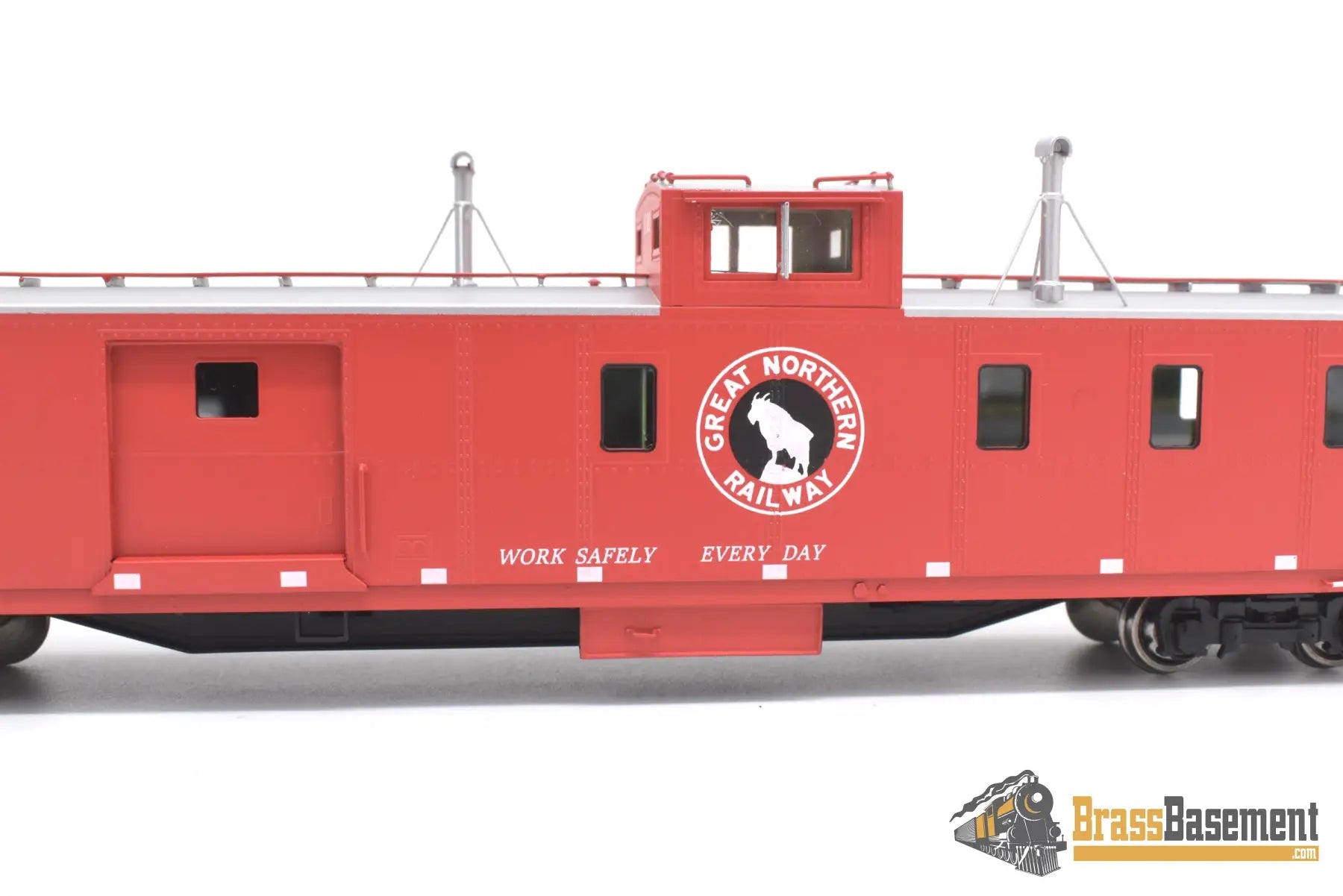 Ho Brass - Dp - 4385.00 Division Point Great Northern Gn ‘Hutch’ Baggage - Caboose New Caboose