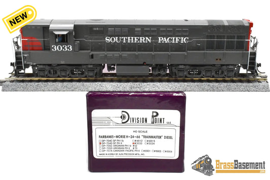 HO Brass - DP-704D Division Point Southern Pacific Trainmaster H-24-66 PH2 #3033 - F/P Diesel