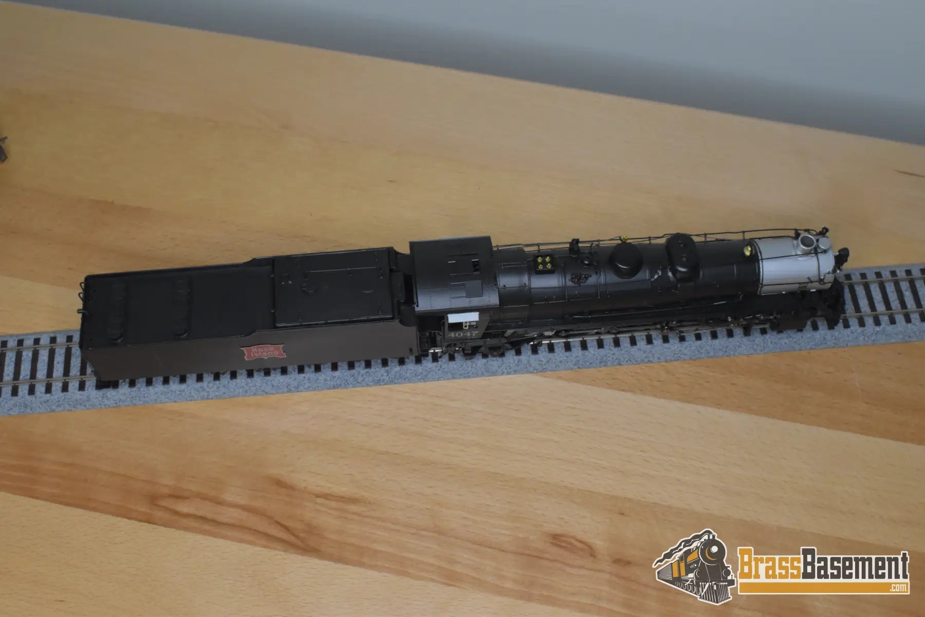 HO Brass - DP-7231 Division Point Rock Island CRI&P M-50a 4-8-2 #4047 Oil - Factory Paint Diesel