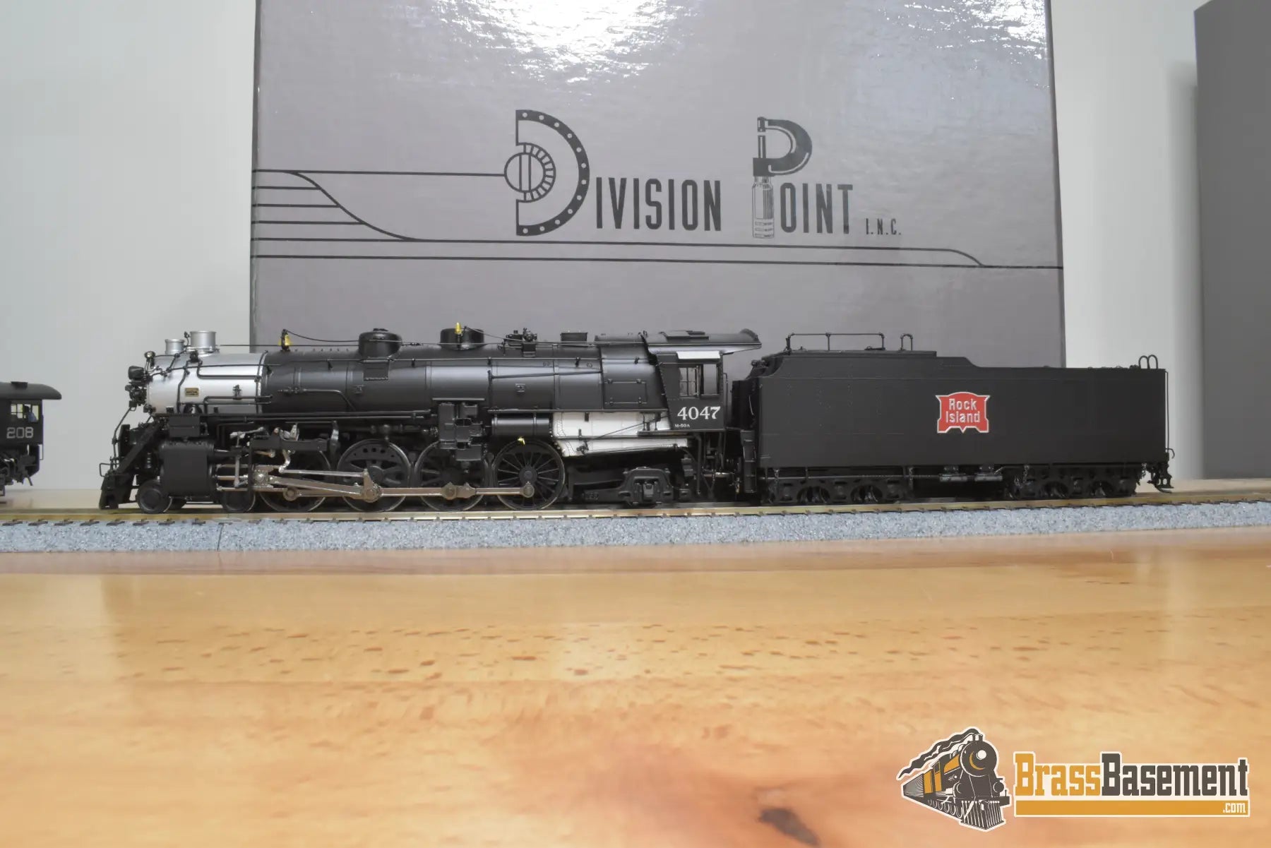 HO Brass - DP-7231 Division Point Rock Island CRI&P M-50a 4-8-2 #4047 Oil - Factory Paint Diesel