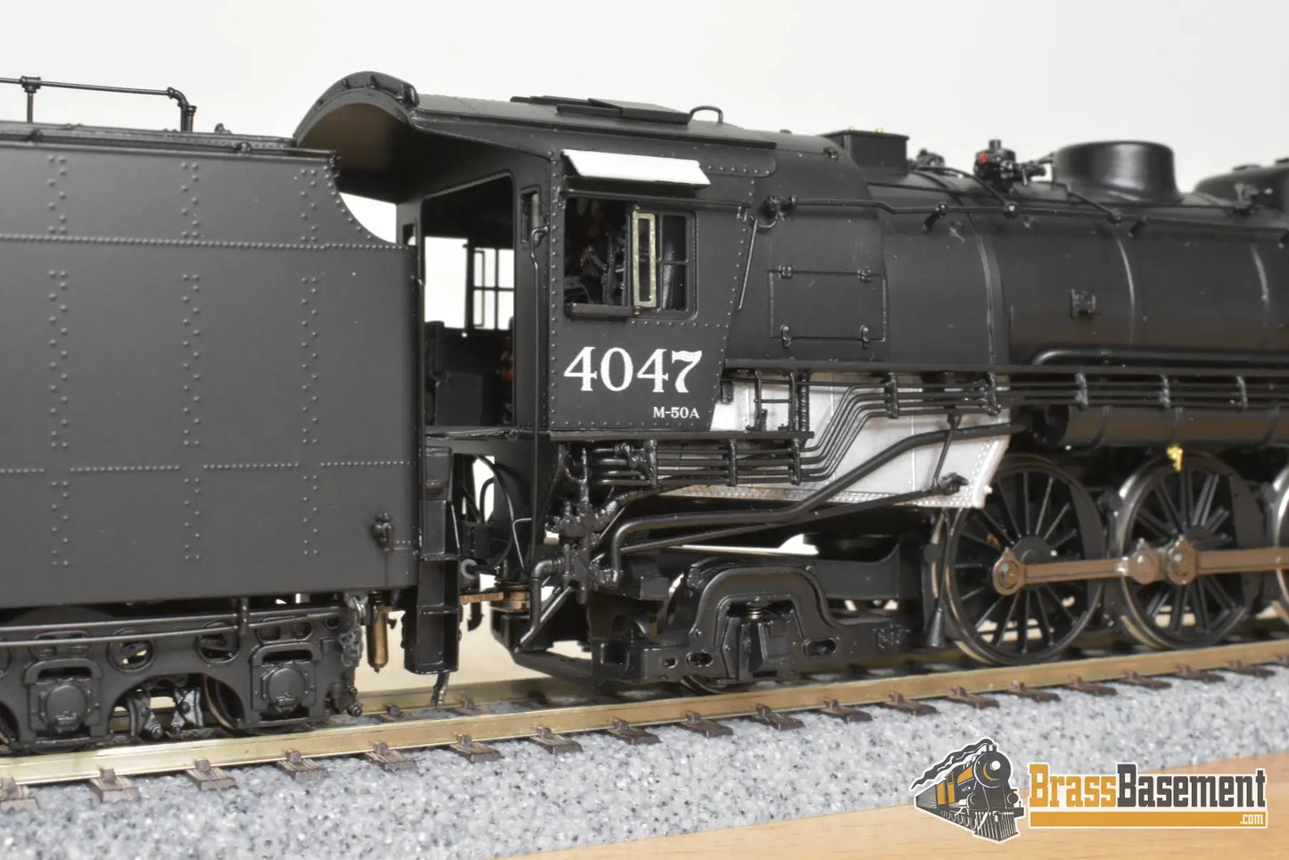 HO Brass - DP-7231 Division Point Rock Island CRI&P M-50a 4-8-2 #4047 Oil - Factory Paint Diesel