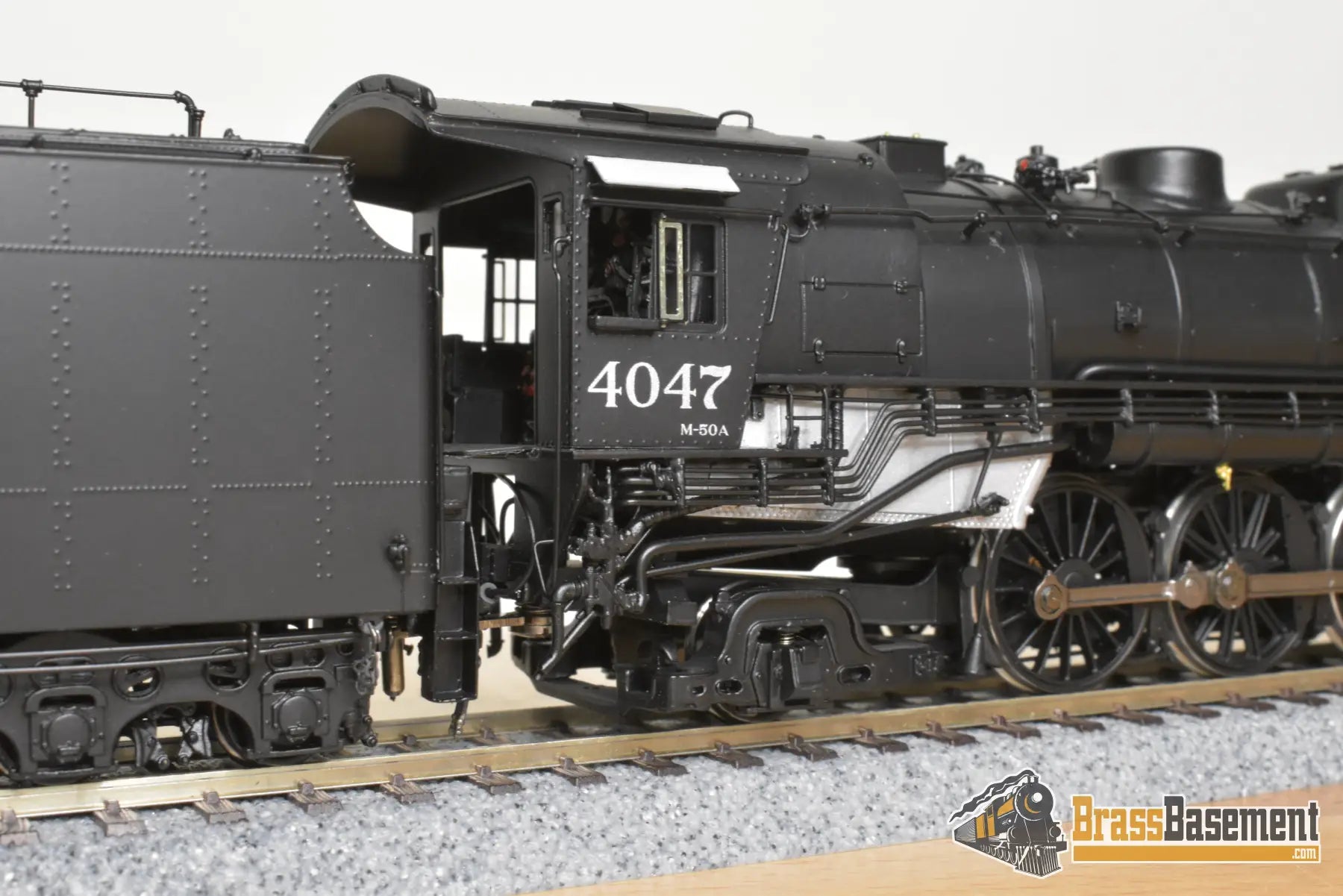 HO Brass - DP-7231 Division Point Rock Island CRI&P M-50a 4-8-2 #4047 Oil - Factory Paint Diesel
