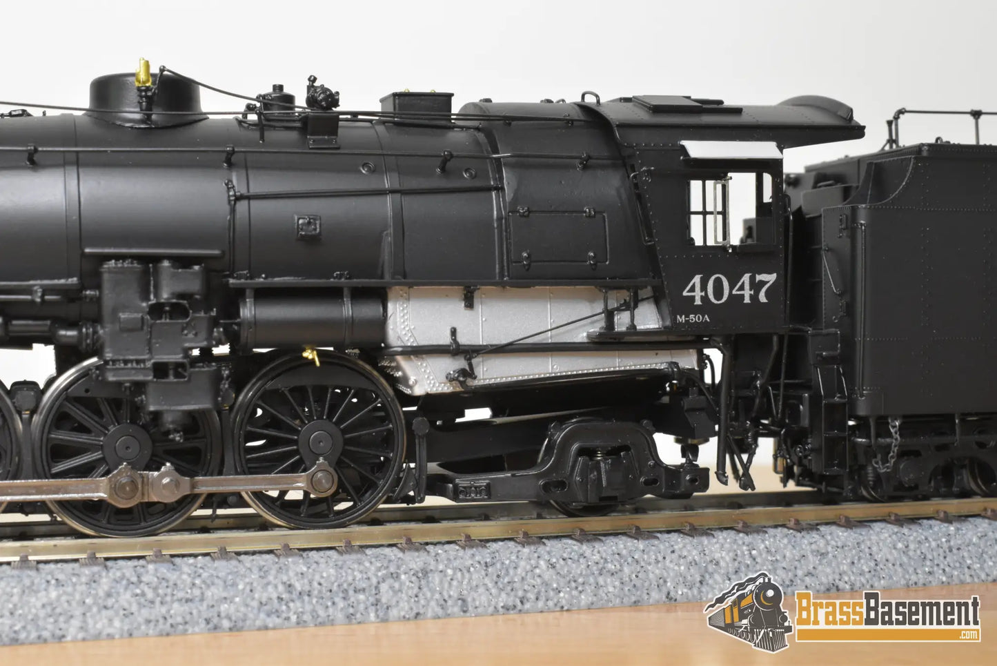 HO Brass - DP-7231 Division Point Rock Island CRI&P M-50a 4-8-2 #4047 Oil - Factory Paint Diesel
