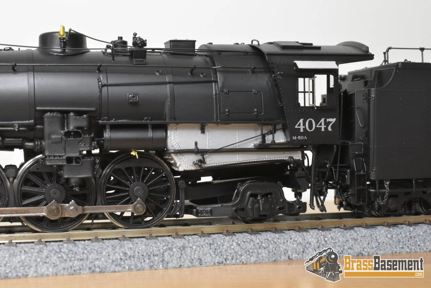 HO Brass - DP-7231 Division Point Rock Island CRI&P M-50a 4-8-2 #4047 Oil - Factory Paint Diesel