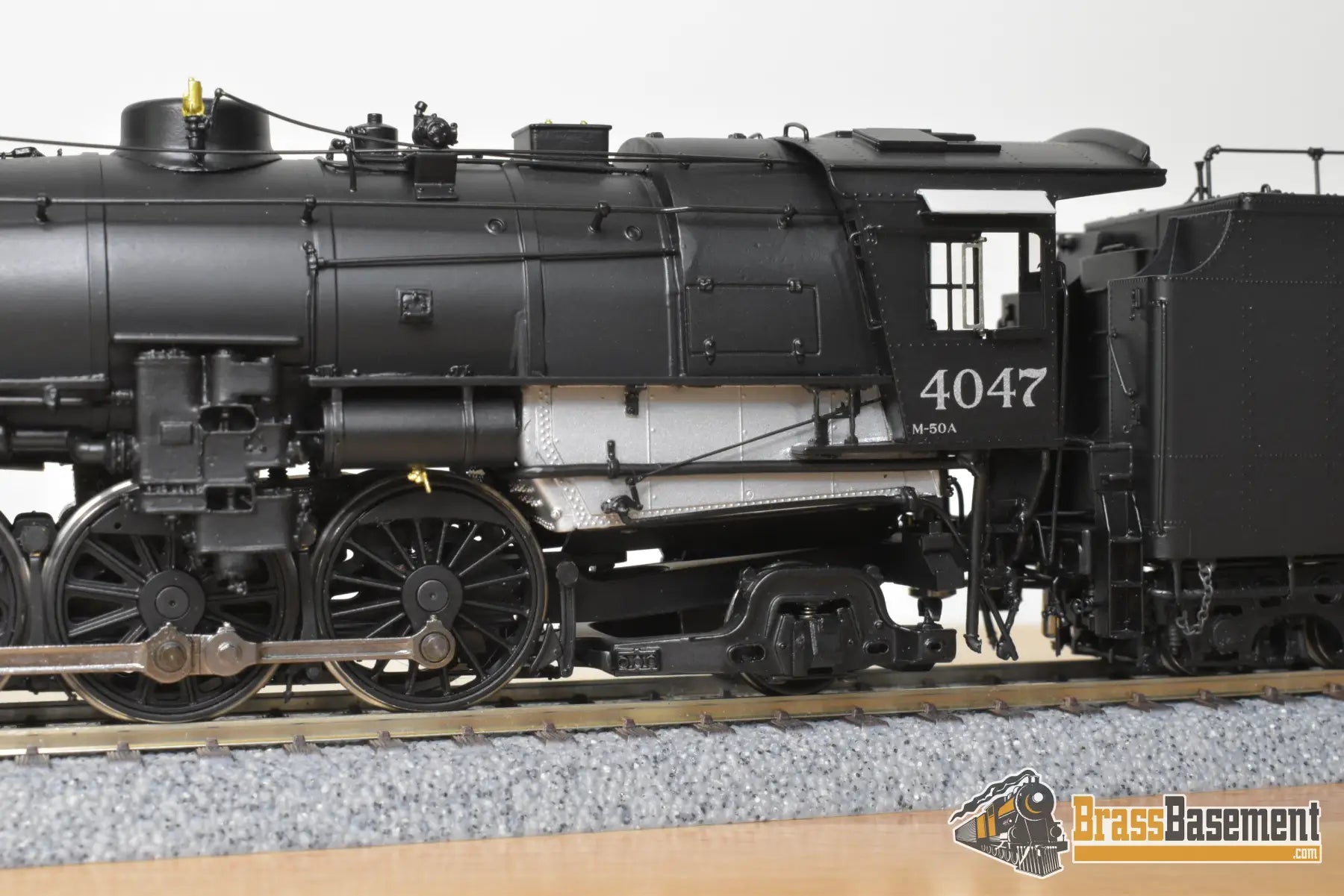 HO Brass - DP-7231 Division Point Rock Island CRI&P M-50a 4-8-2 #4047 Oil - Factory Paint Diesel