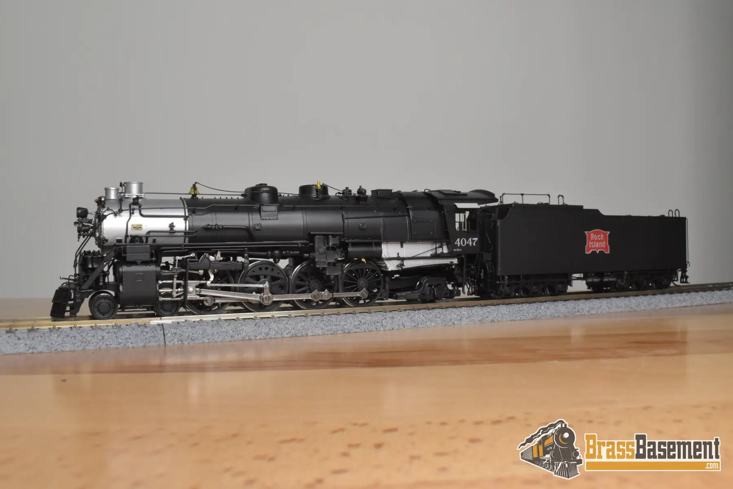 HO Brass - DP-7231 Division Point Rock Island CRI&P M-50a 4-8-2 #4047 Oil - Factory Paint Diesel