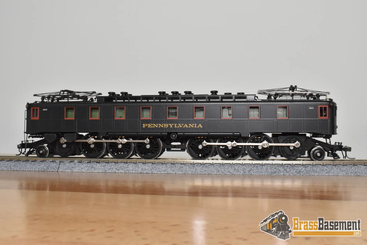 HO Brass - Eisenbahn Canada Pennsylvania RR PRR ’Big Liz’ FF-1 Electric - Brunswick Green - Mint Electric