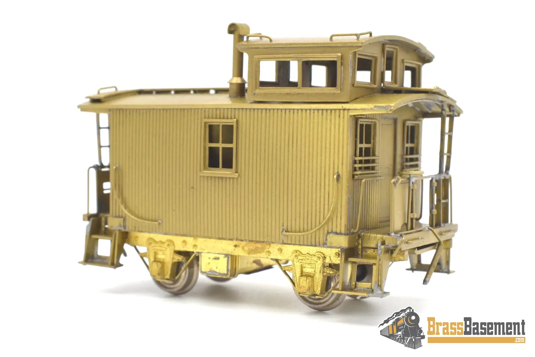 Ho Brass - Empire Midland Dl&W Lackawanna Caboose Unpainted Mint