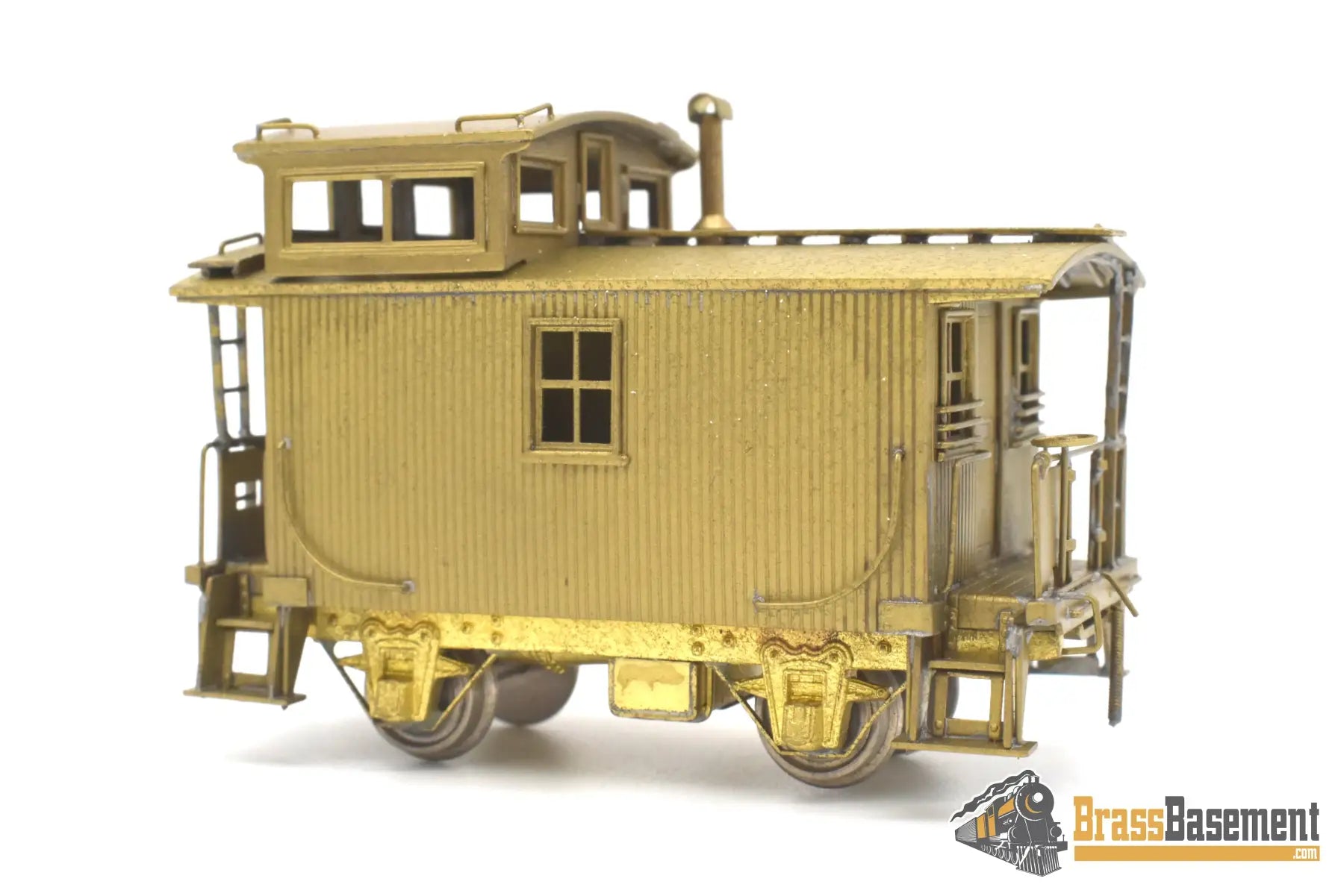 Ho Brass - Empire Midland Dl&W Lackawanna Caboose Unpainted Mint