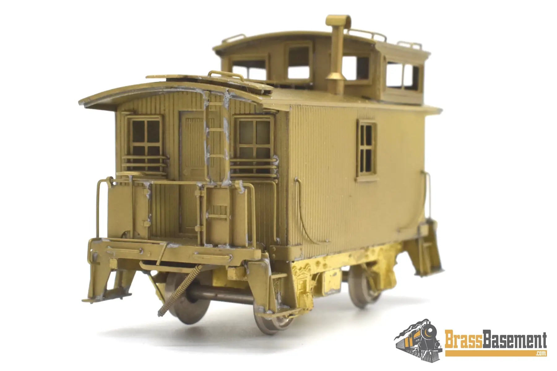 Ho Brass - Empire Midland Dl&W Lackawanna Caboose Unpainted Mint