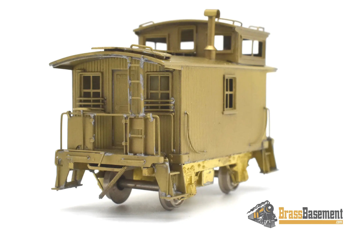 Ho Brass - Empire Midland Dl&W Lackawanna Caboose Unpainted Mint