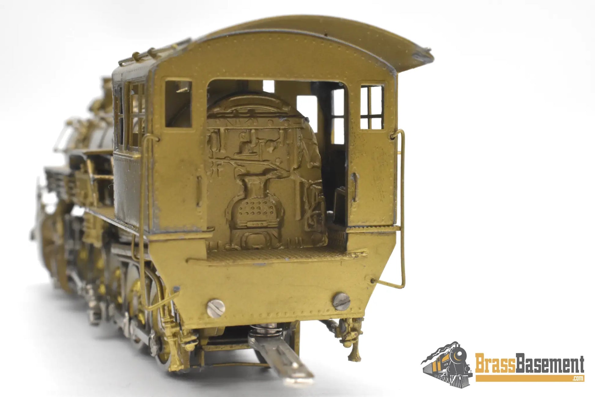 HO Brass - Empire Midland Great Western/Strasburg Railroad 2-10-0 #90 - Unpainted Steam
