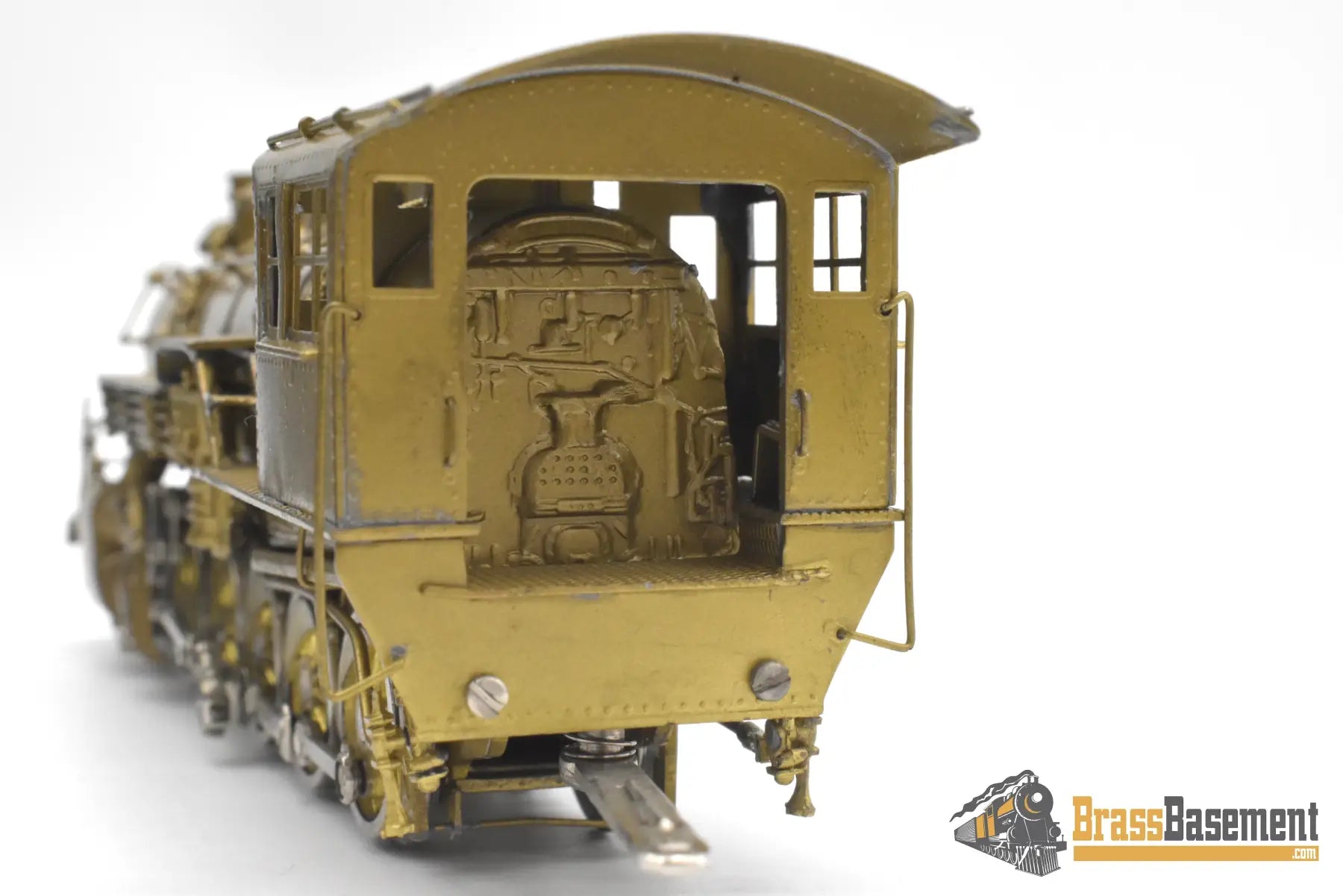 HO Brass - Empire Midland Great Western/Strasburg Railroad 2-10-0 #90 - Unpainted Steam