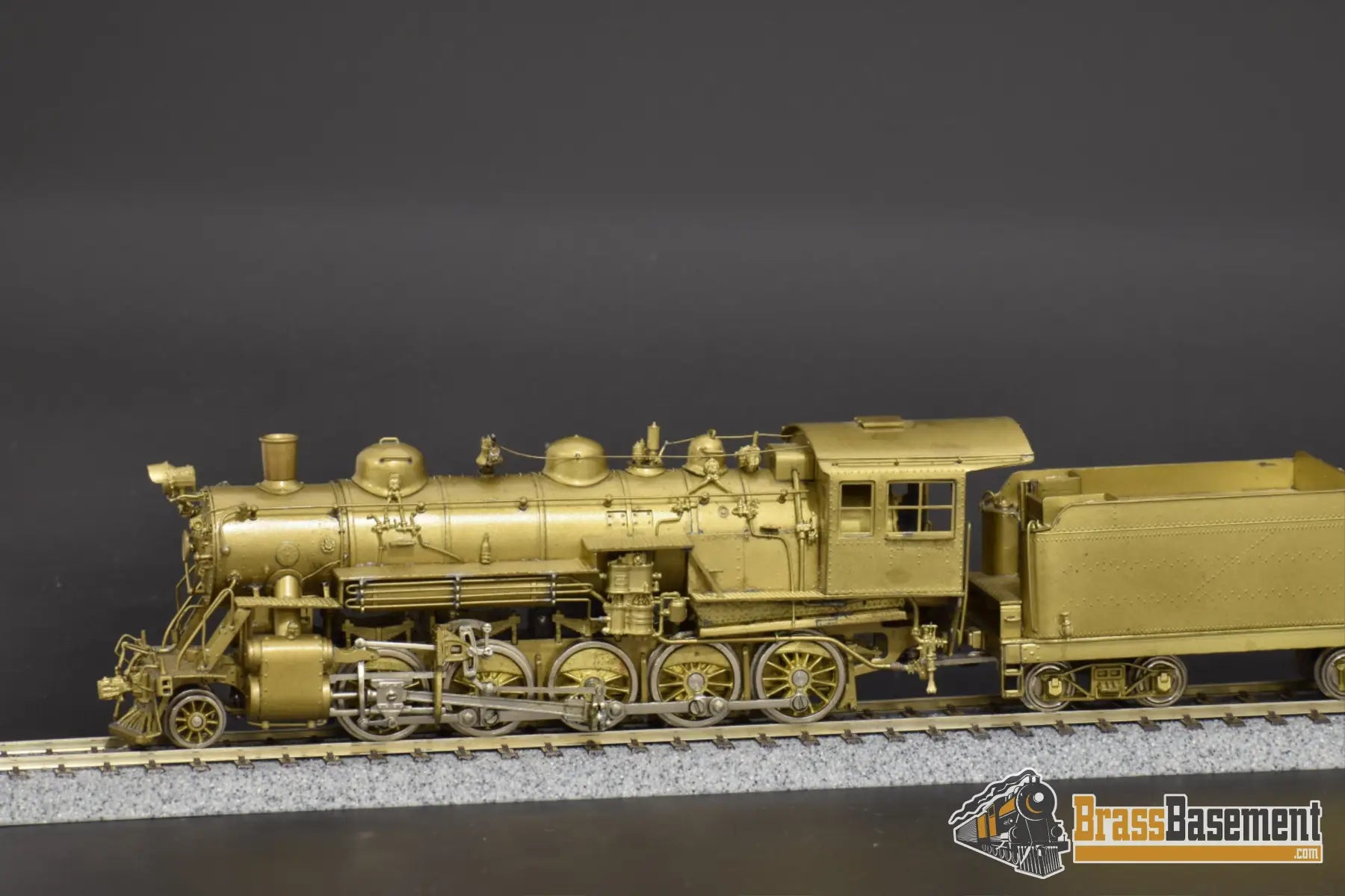 Ho Brass - Empire Midland Great Western/Strasburg Railroad 2 - 10 - 0 #90 Steam