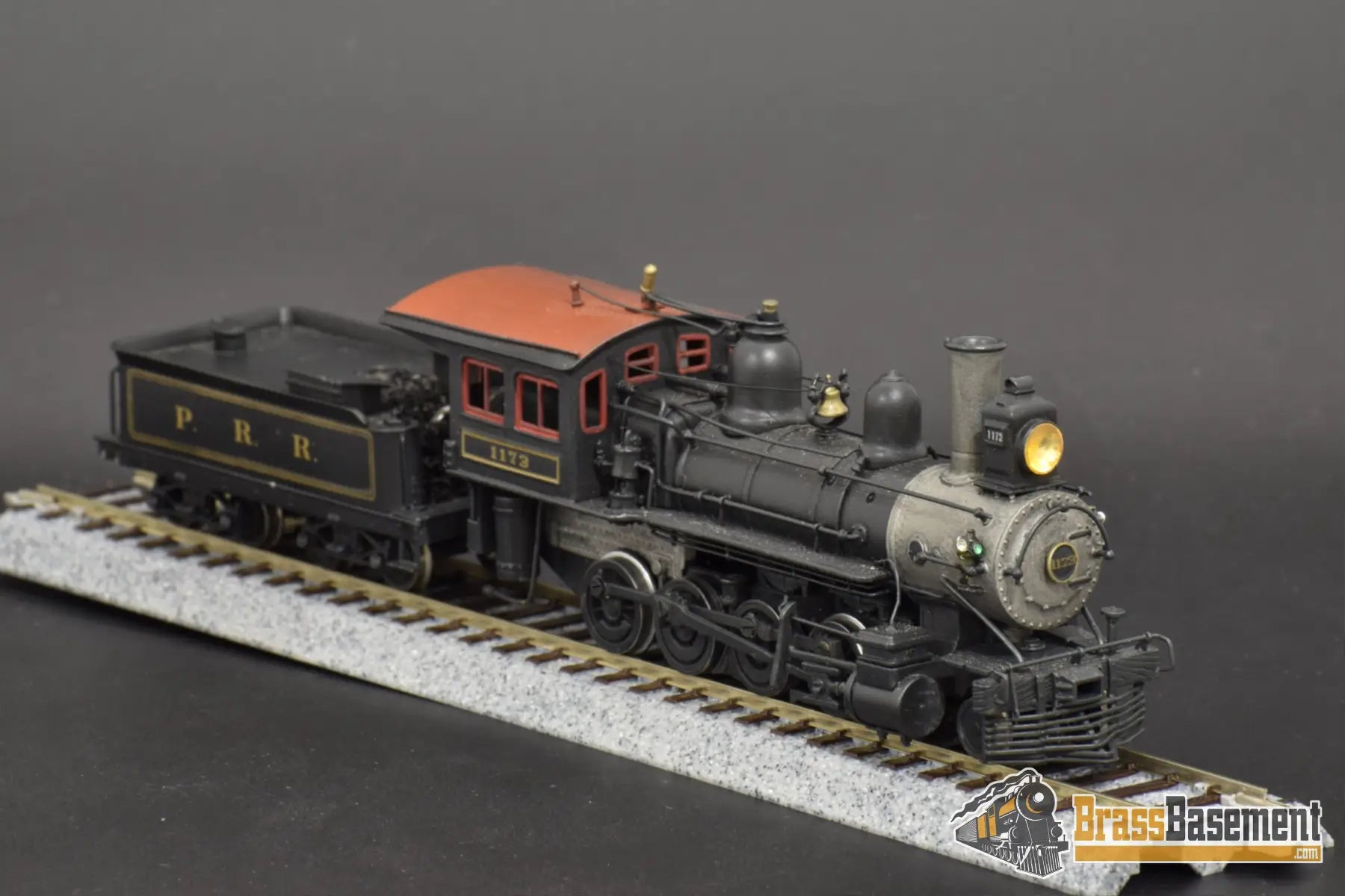 Ho Brass - Empire Midland H - 3 2 - 8 - 0 #1173 Pro Painted Early Gold Lettering Steam