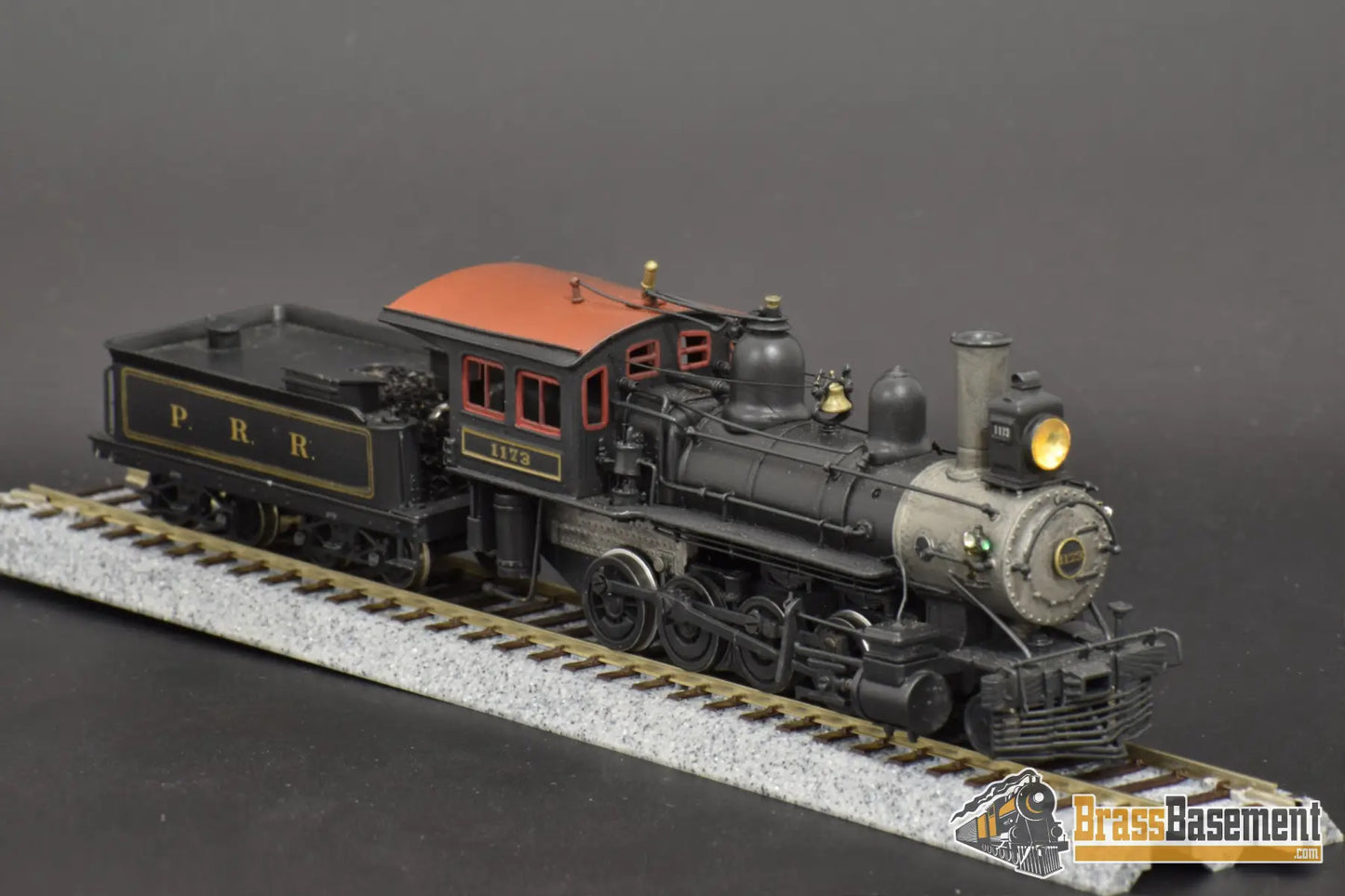 Ho Brass - Empire Midland H - 3 2 - 8 - 0 #1173 Pro Painted Early Gold Lettering Steam
