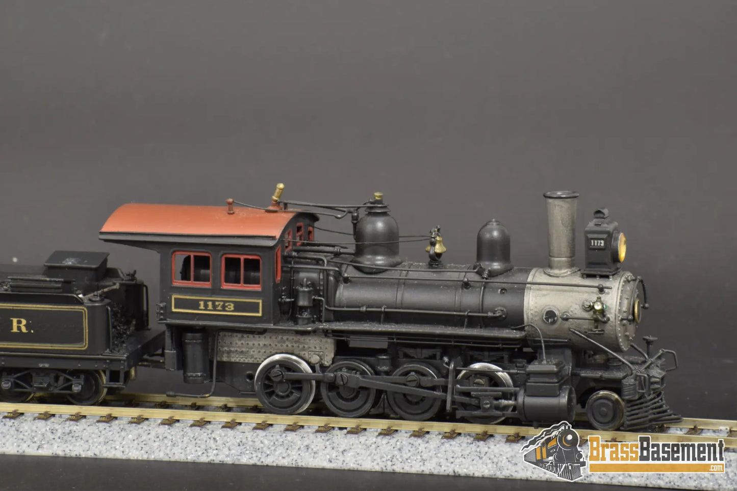 Ho Brass - Empire Midland H - 3 2 - 8 - 0 #1173 Pro Painted Early Gold Lettering Steam