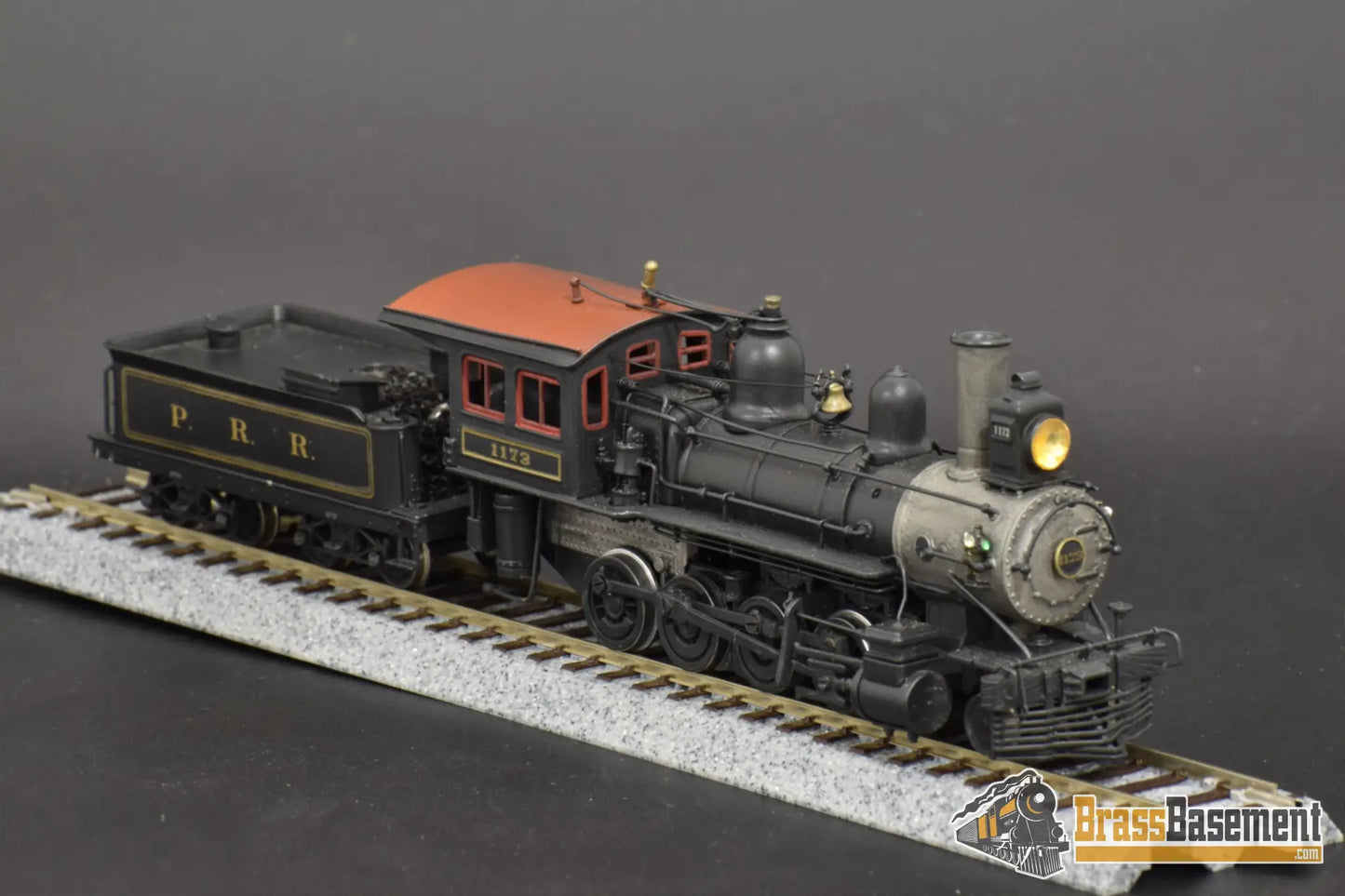 Ho Brass - Empire Midland H - 3 2 - 8 - 0 #1173 Pro Painted Early Gold Lettering Steam