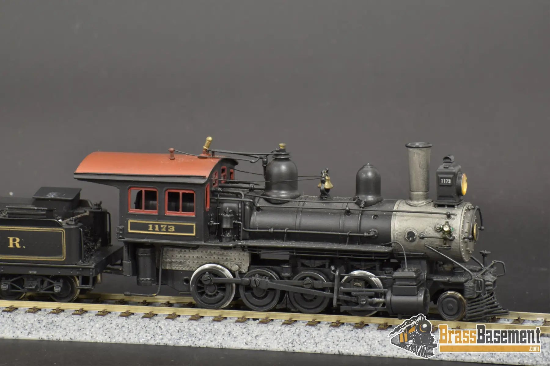 Ho Brass - Empire Midland H - 3 2 - 8 - 0 #1173 Pro Painted Early Gold Lettering Steam