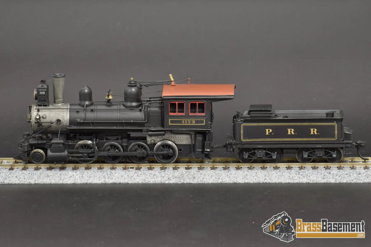 Ho Brass - Empire Midland H - 3 2 - 8 - 0 #1173 Pro Painted Early Gold Lettering Steam