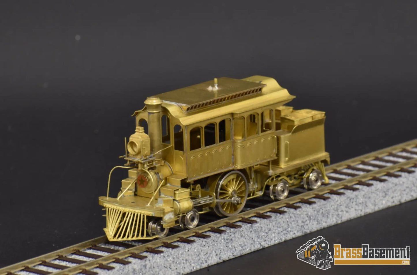 Ho Brass - Fomras Central Of New Jersey Cnj 4 - 2 - 4T ’Star’ Inspection Engine Steam