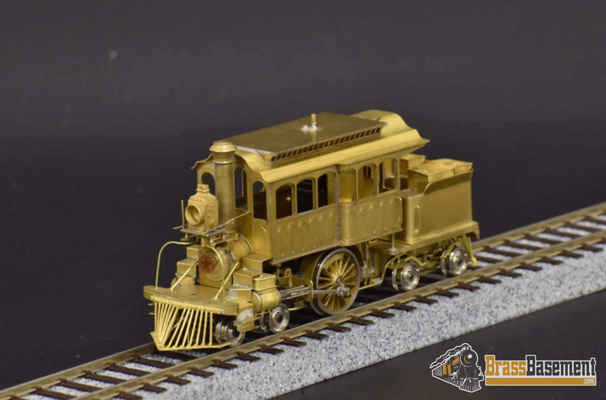 Ho Brass - Fomras Central Of New Jersey Cnj 4 - 2 - 4T ’Star’ Inspection Engine Steam