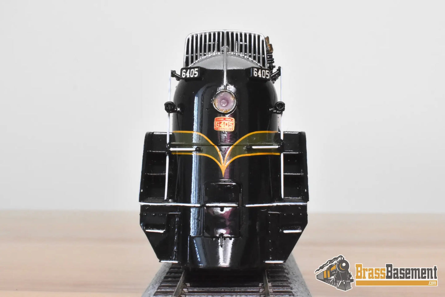 HO Brass - Fomras Grand Trunk Western GTW U4b 4-8-4 #6405 Streamlined - Green FP MINT Steam