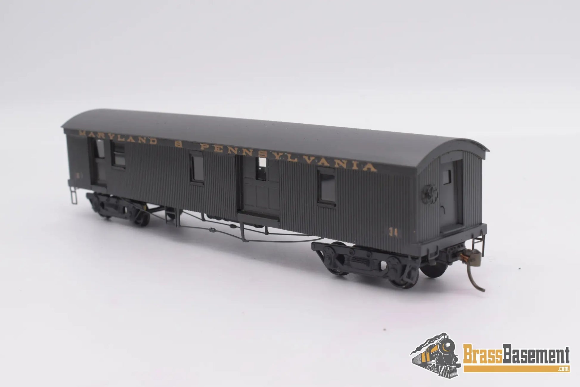 Ho Brass - Gem 3 Car Ma&Pa Maryland & Pennsylvania Set C/P Nice Passenger