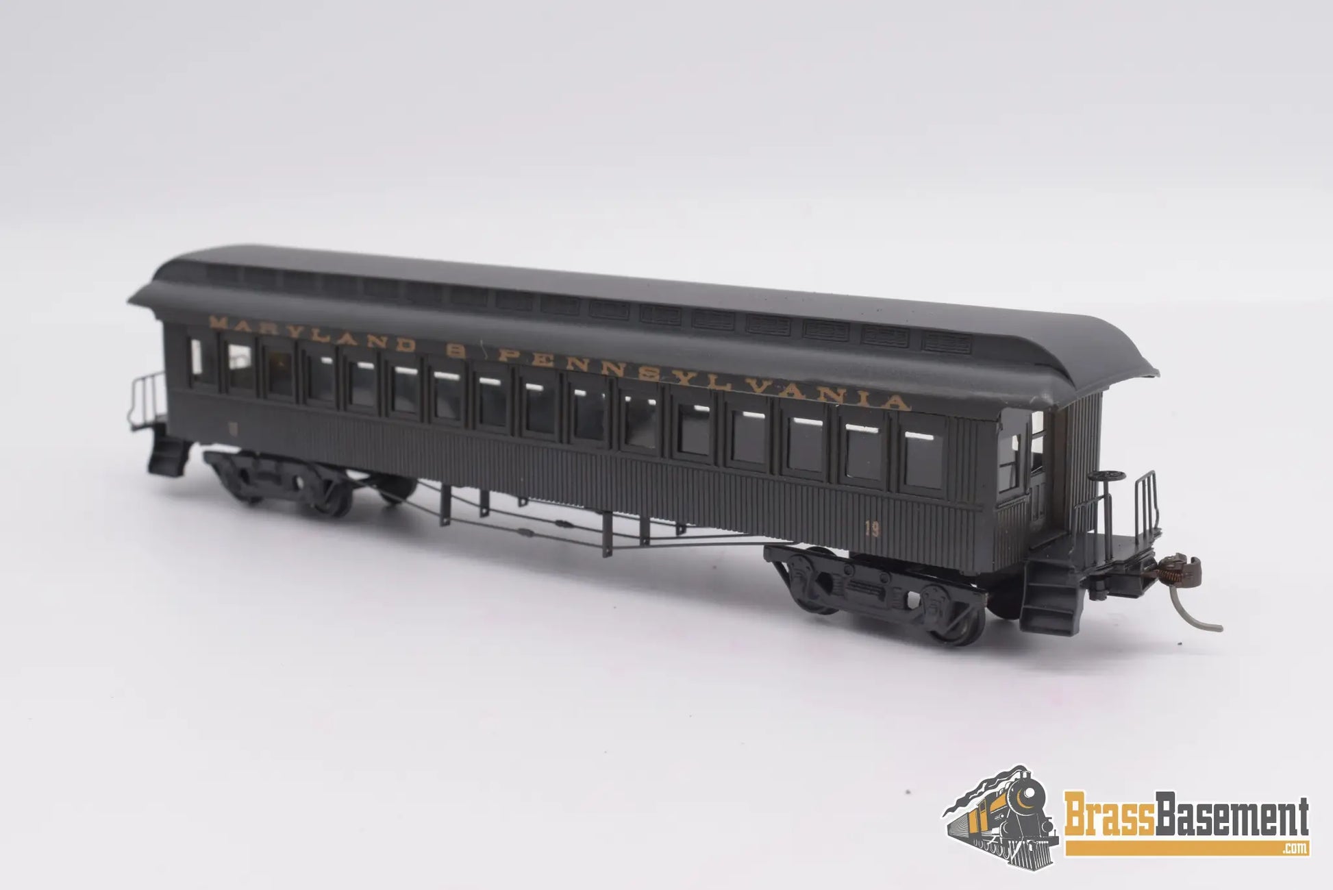 Ho Brass - Gem 3 Car Ma&Pa Maryland & Pennsylvania Set C/P Nice Passenger