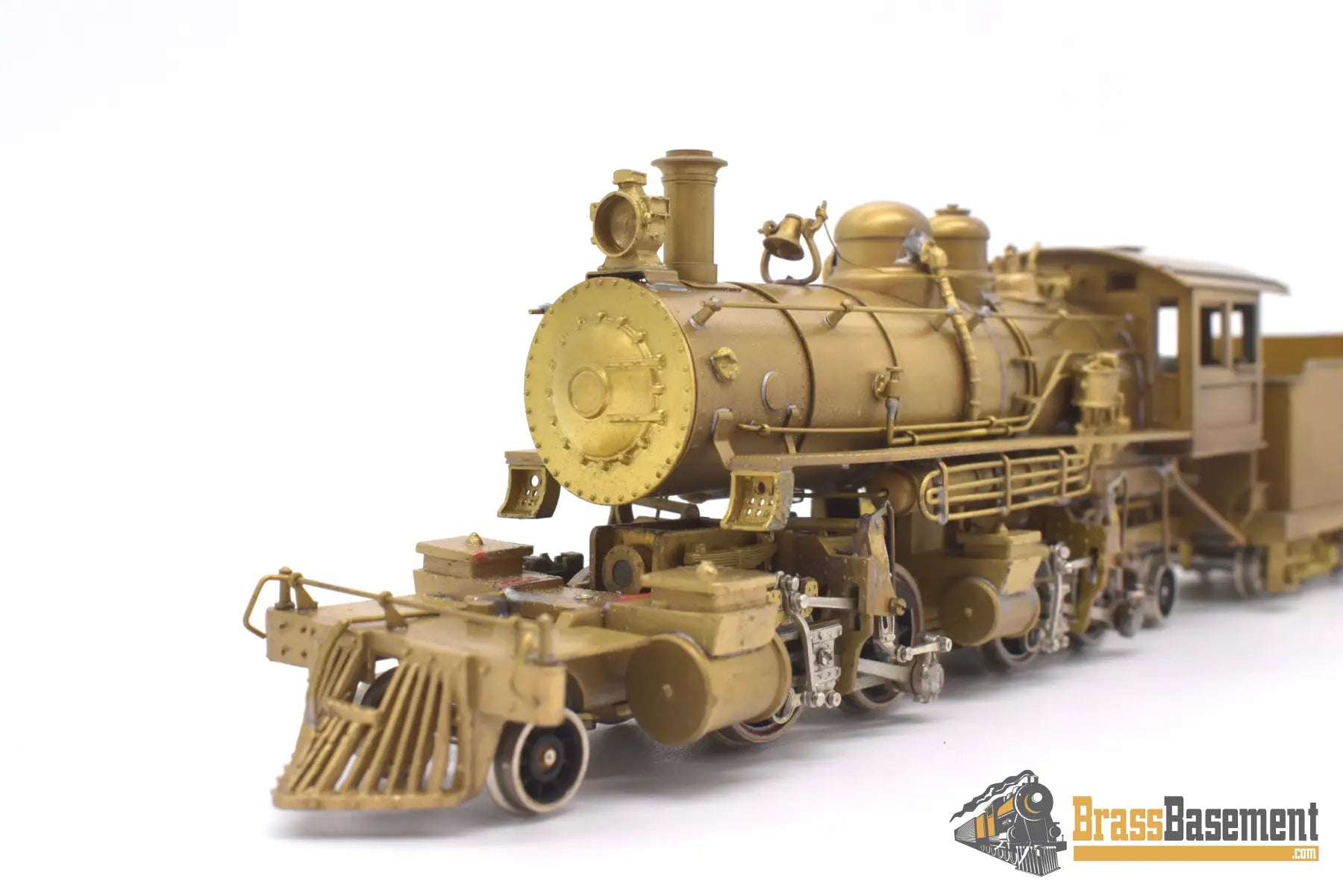 Ho Brass - Gem Im - 105 Little River Logging Co. 2 - 4 - 4 - 2 Unpainted Original Box Steam
