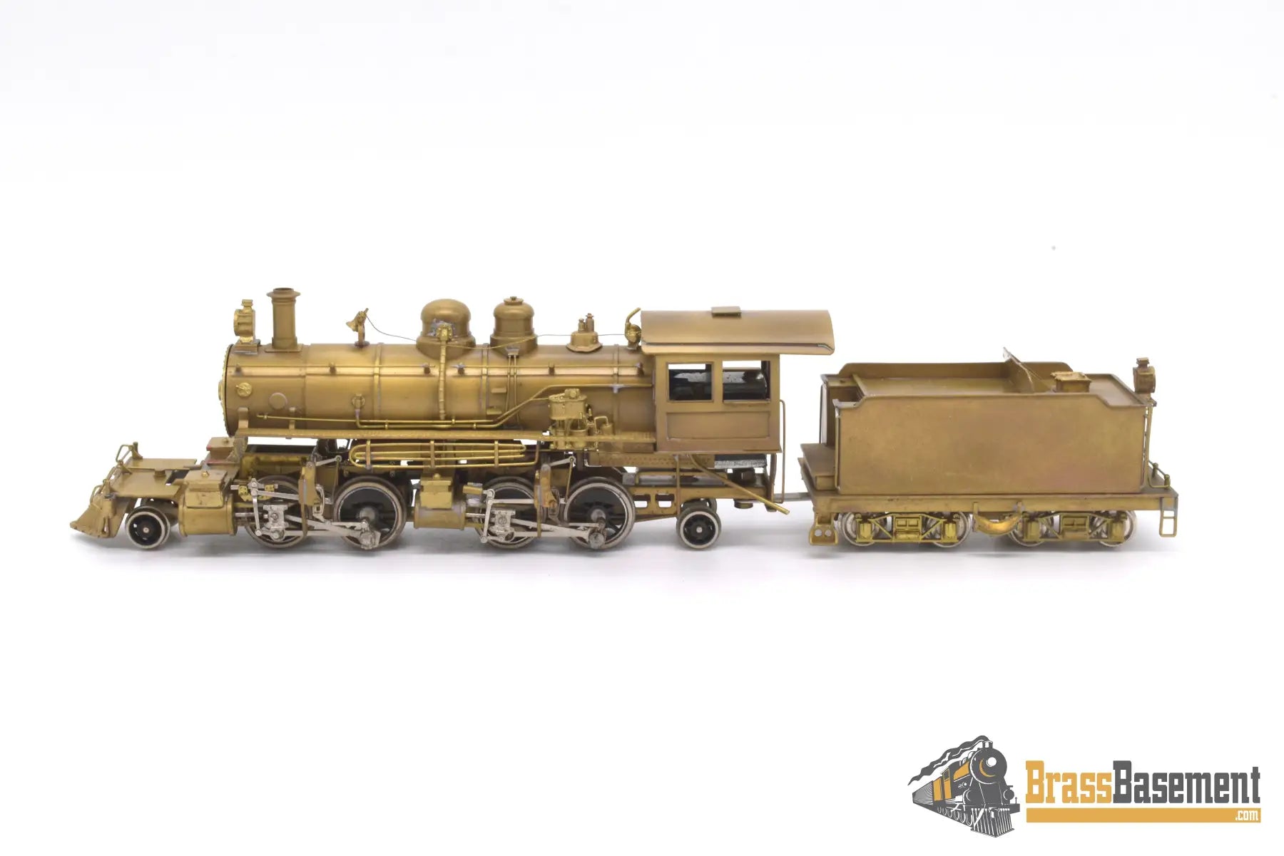 Ho Brass - Gem Im - 105 Little River Logging Co. 2 - 4 - 4 - 2 Unpainted Original Box Steam