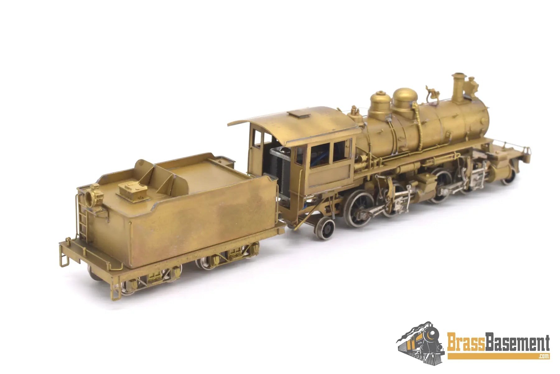 Ho Brass - Gem Im - 105 Little River Logging Co. 2 - 4 - 4 - 2 Unpainted Original Box Steam
