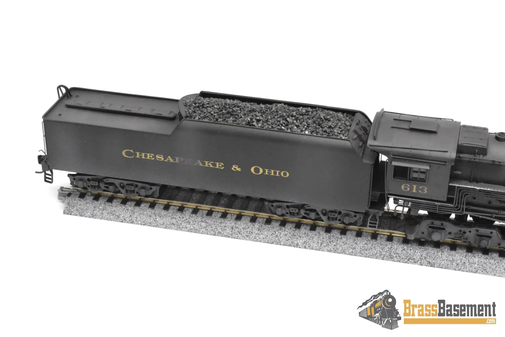HO Brass Gem Models Olympia Chesapeake & Ohio J3a 4 8 4 #613 Custom Painted Steam