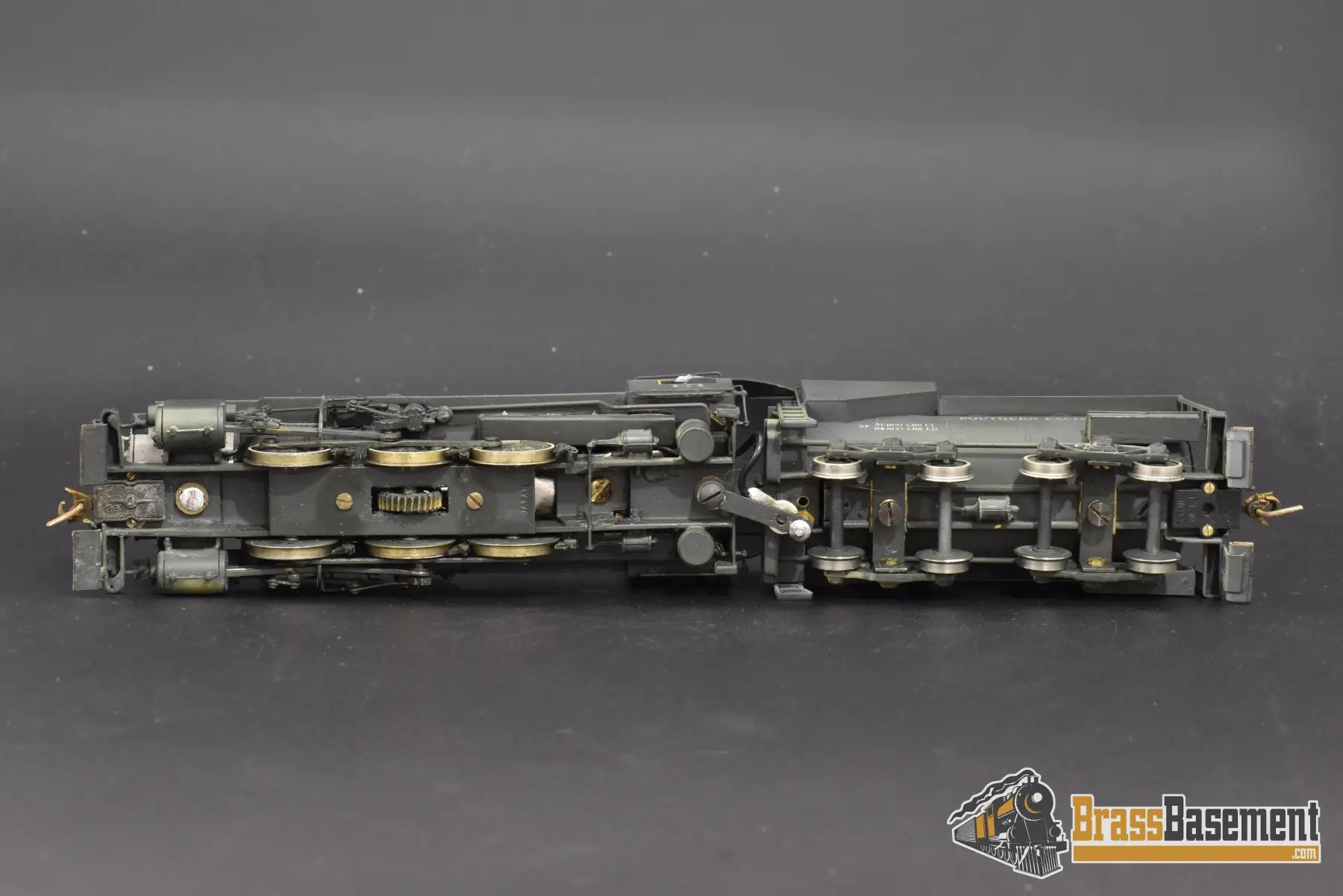 Ho Brass - Gem Prr 0 - 6 - 0 Painted For Southern Pacific W/ Us Hobbies Vanderbilt Tender Steam