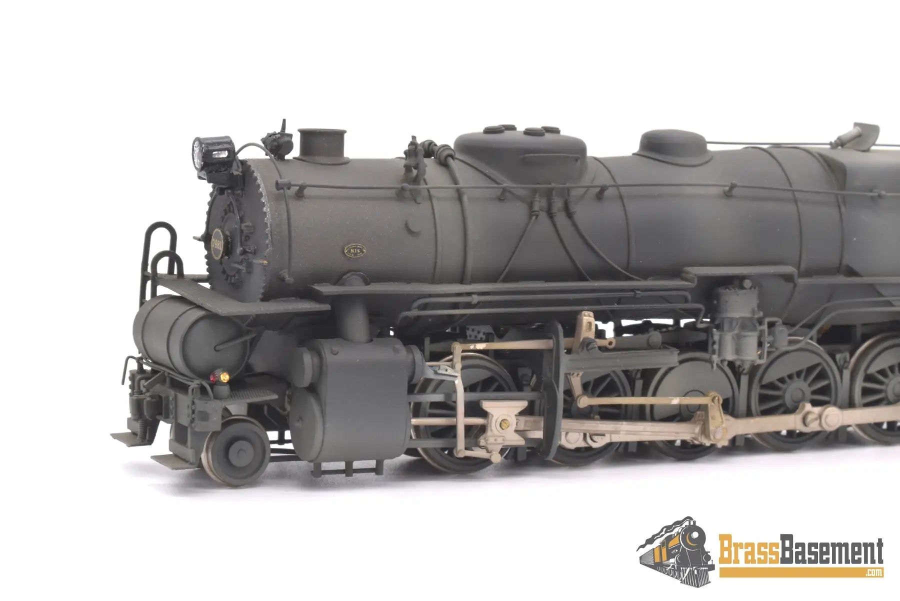 Ho Brass - Gem Sh - 109 Pennsylvania Prr N1S 2 - 10 - 2 #7481 Custom Painted Nice Steam