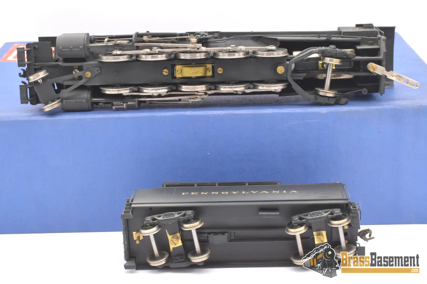 Ho Brass - Gem Sh - 109 Pennsylvania Prr N1S 2 - 10 - 2 #7481 Custom Painted Nice Steam