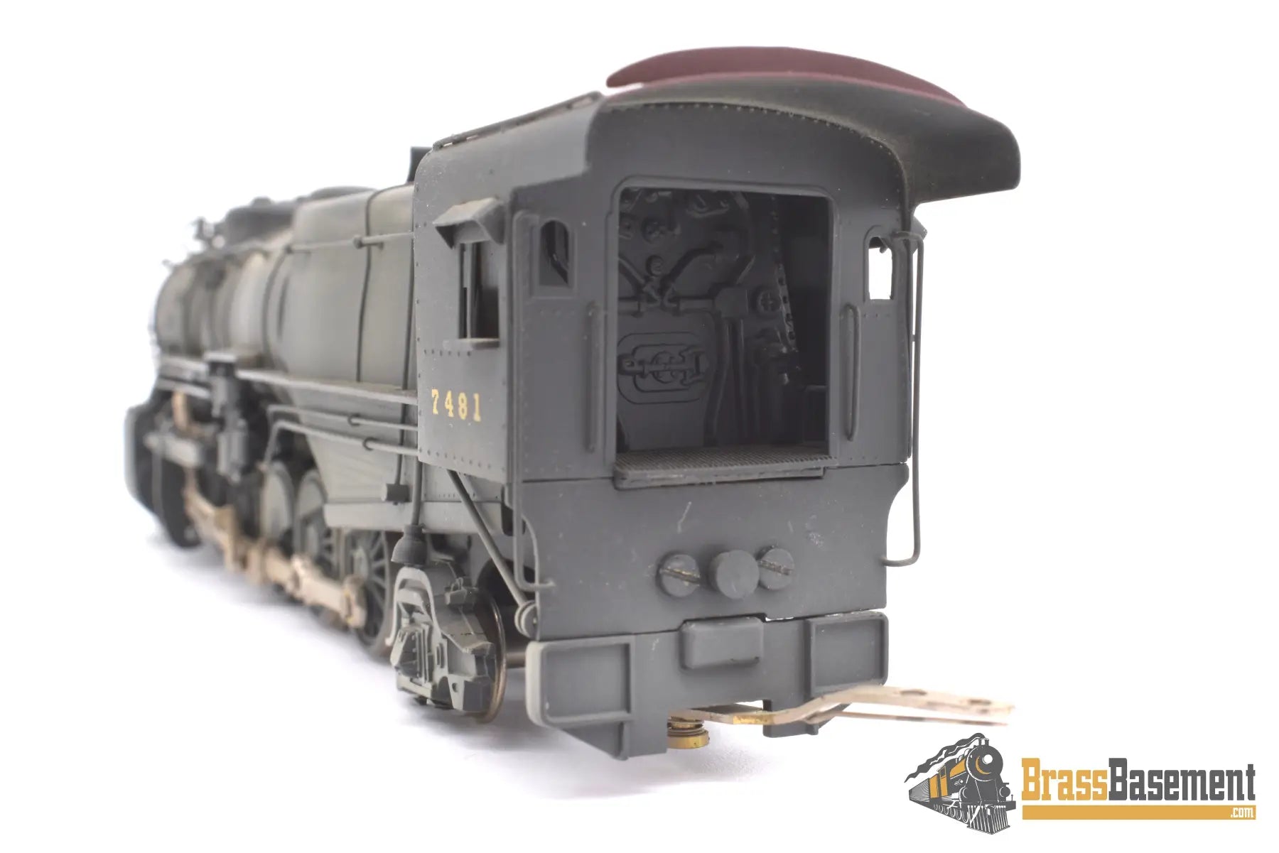 Ho Brass - Gem Sh - 109 Pennsylvania Prr N1S 2 - 10 - 2 #7481 Custom Painted Nice Steam