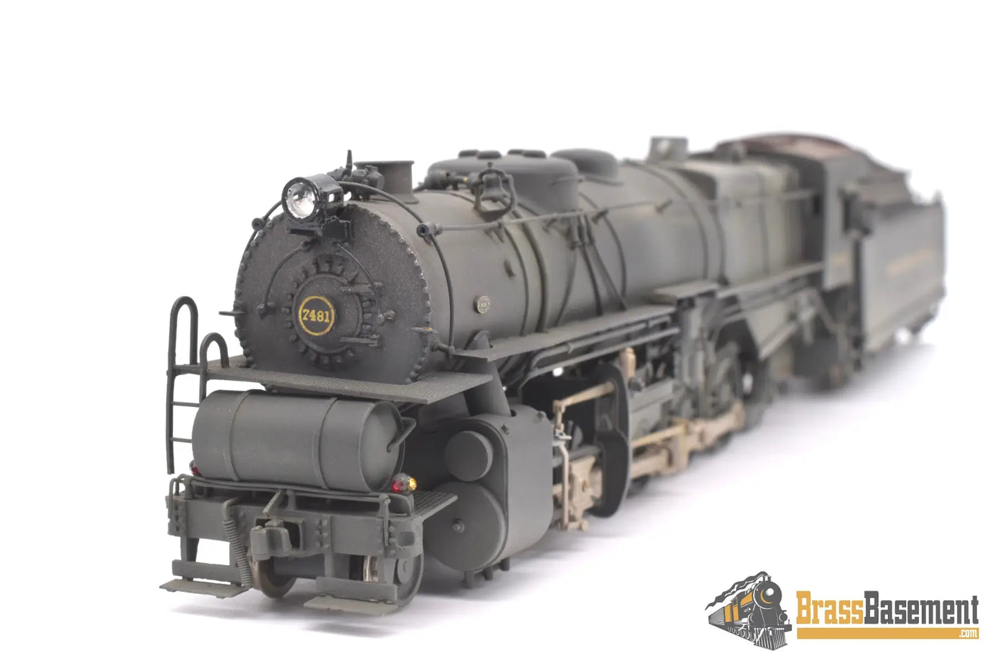 Ho Brass - Gem Sh - 109 Pennsylvania Prr N1S 2 - 10 - 2 #7481 Custom Painted Nice Steam